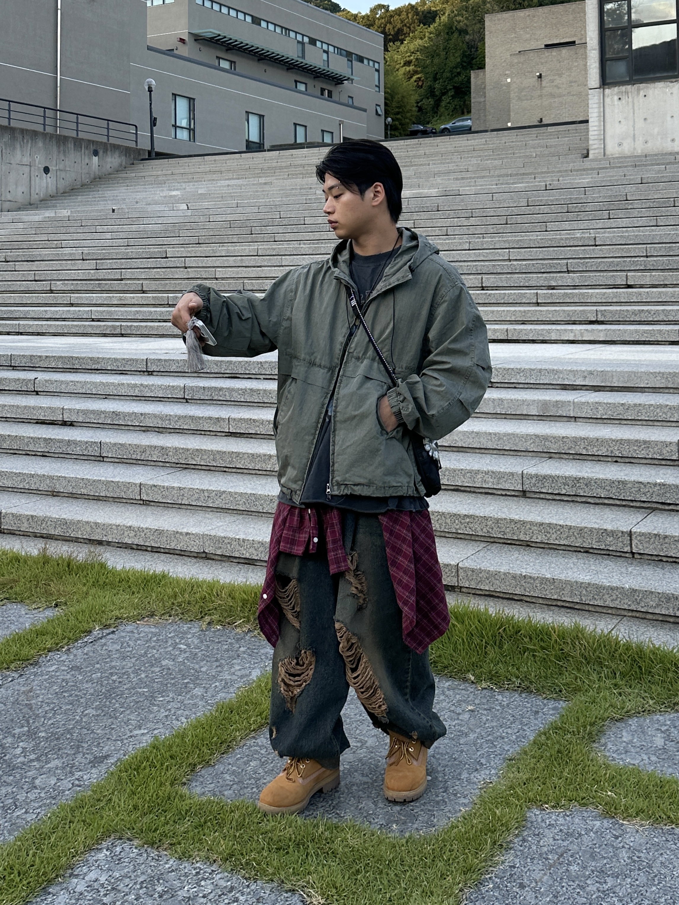 Timberland Premium 6 inch Waterproof Boot Wheat Nubuck - Wide, (W) Timberland 6 Inch Premium Waterproof Boot Wheat Nubuck - Wide 착용 스타일 - 6