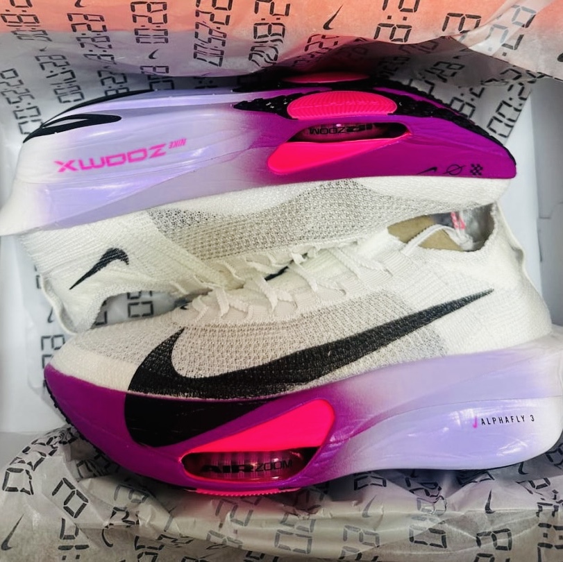 Nike Air Zoom Alphafly Next% 3 Hyper Pink 착용 스타일