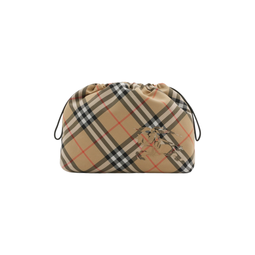 Burberry Check Pouch Sand