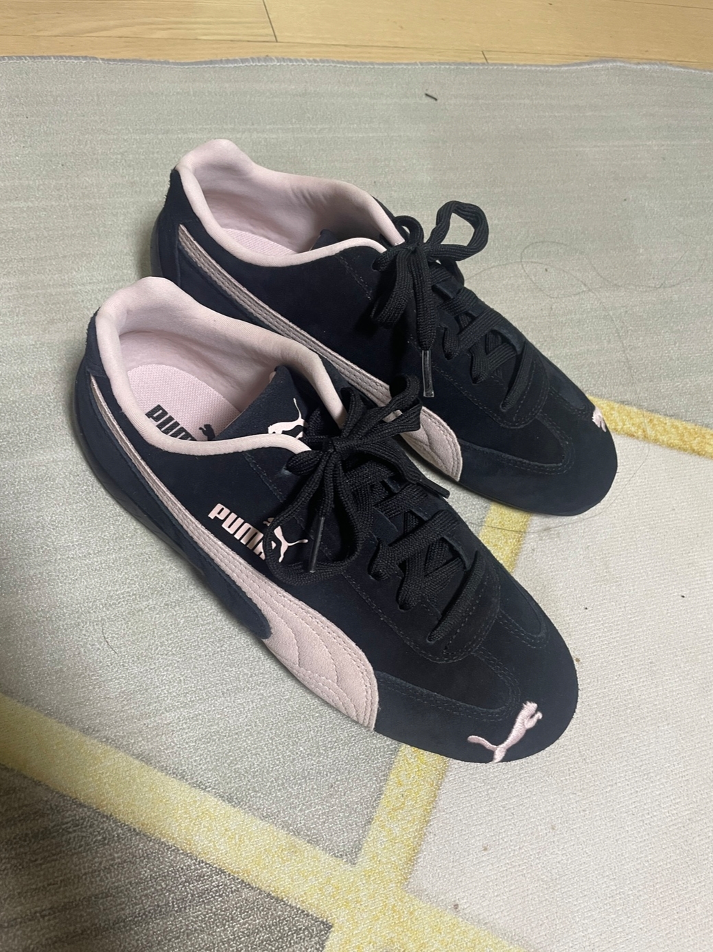Puma Speedcat OG Black Mauve Mist 착용 스타일