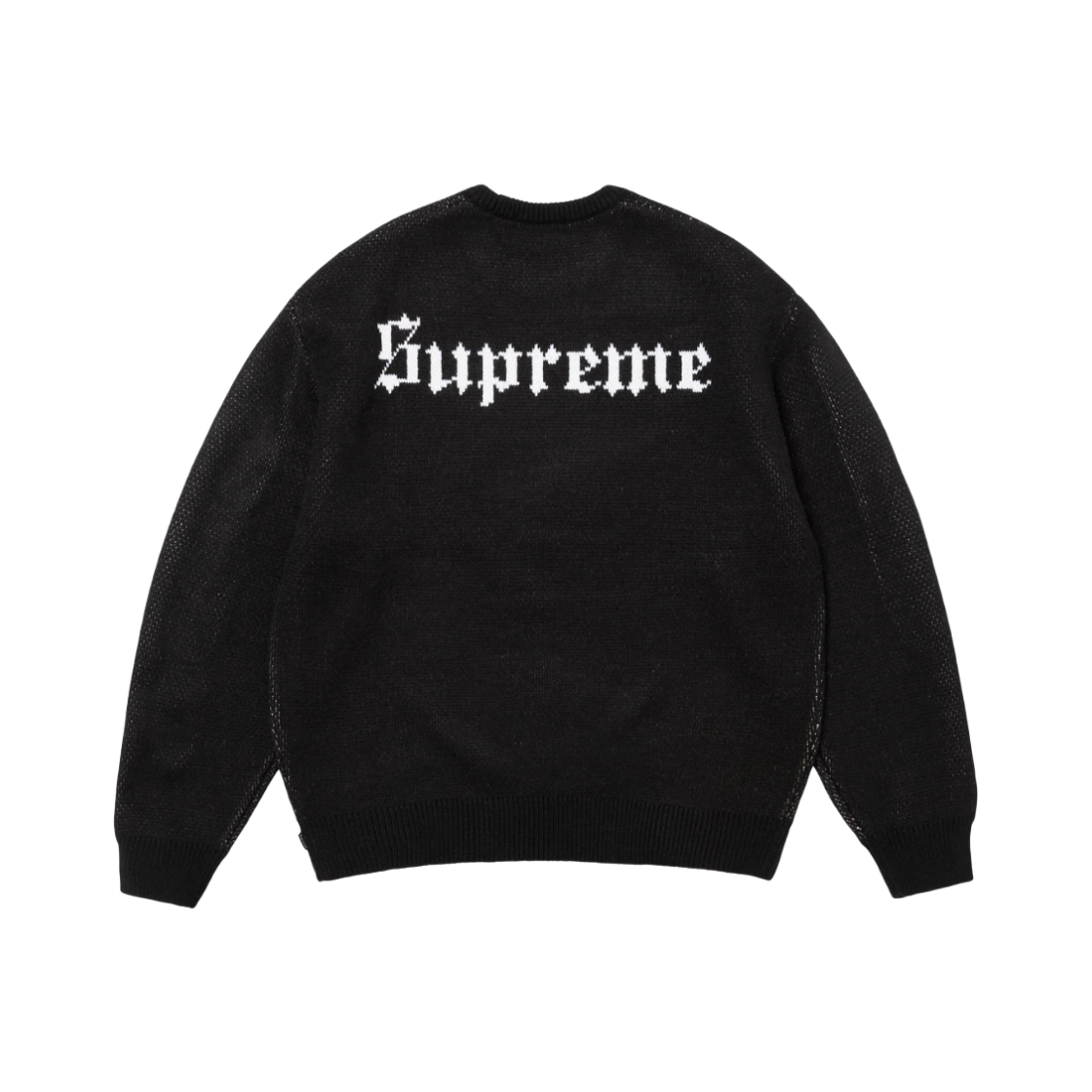 【人気XL】 supreme ニット ブラック センター3Dロゴ エンボス 人気XL】 supreme ニット ブラック センター3Dロゴ エンボス