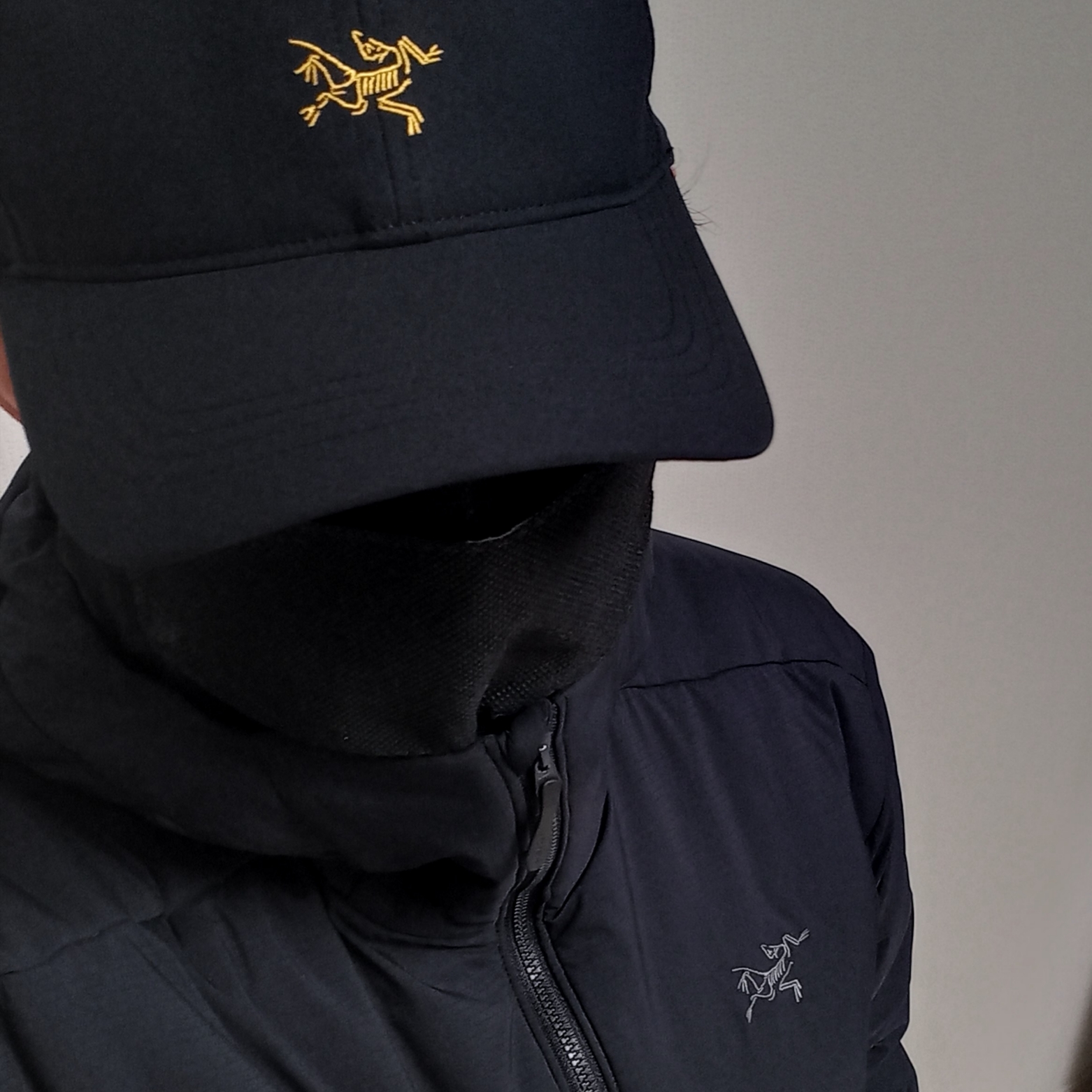 Arc'teryx Atom Heavyweight Hoody Black, Arc'teryx Small Bird Cap Black ์ฐฉ์ฉ ์คํ์ผ - 7