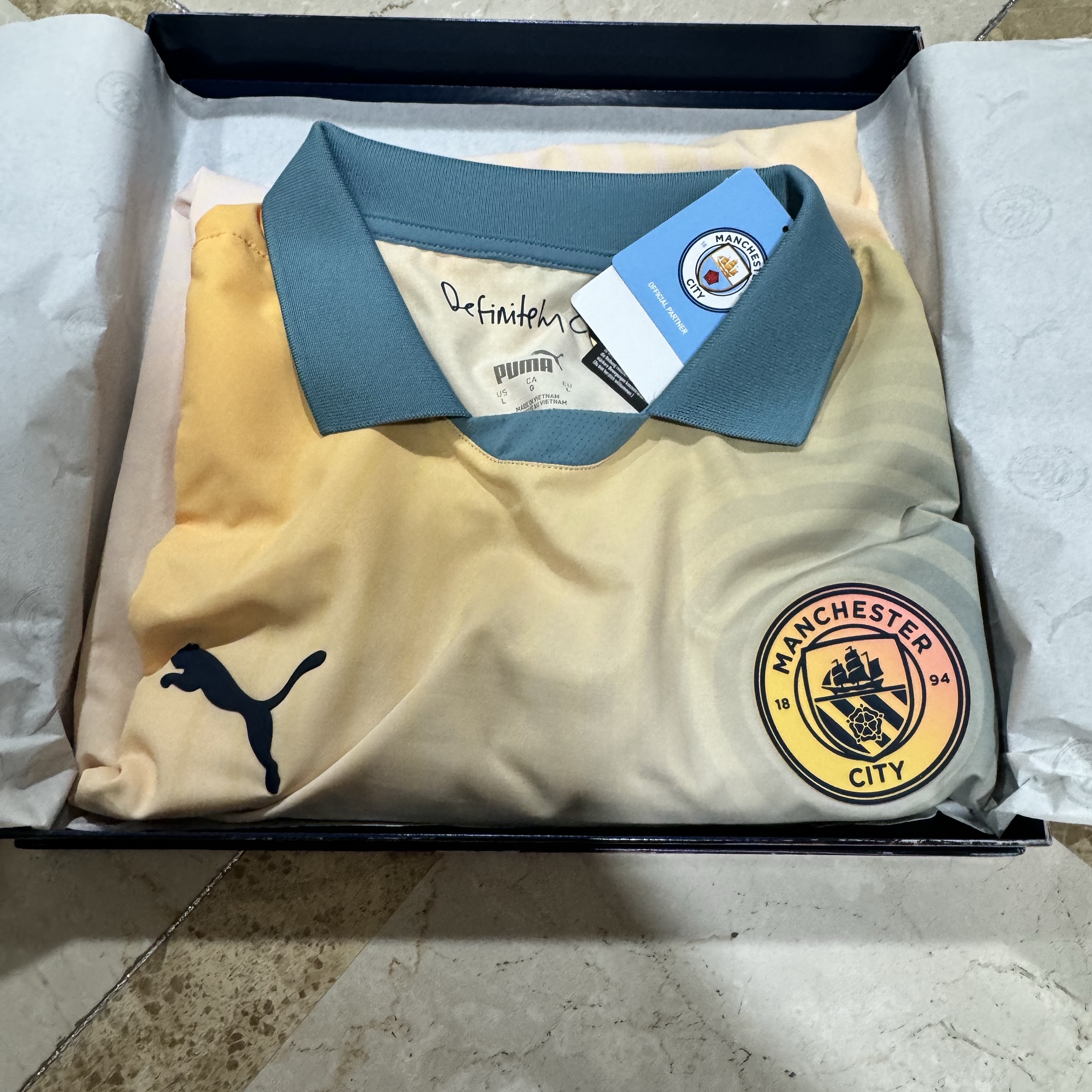 Puma Manchester City 2024/25 4th Jersey Rosebay Bold Blue (Non Marking Ver.) 착용 스타일 - 6