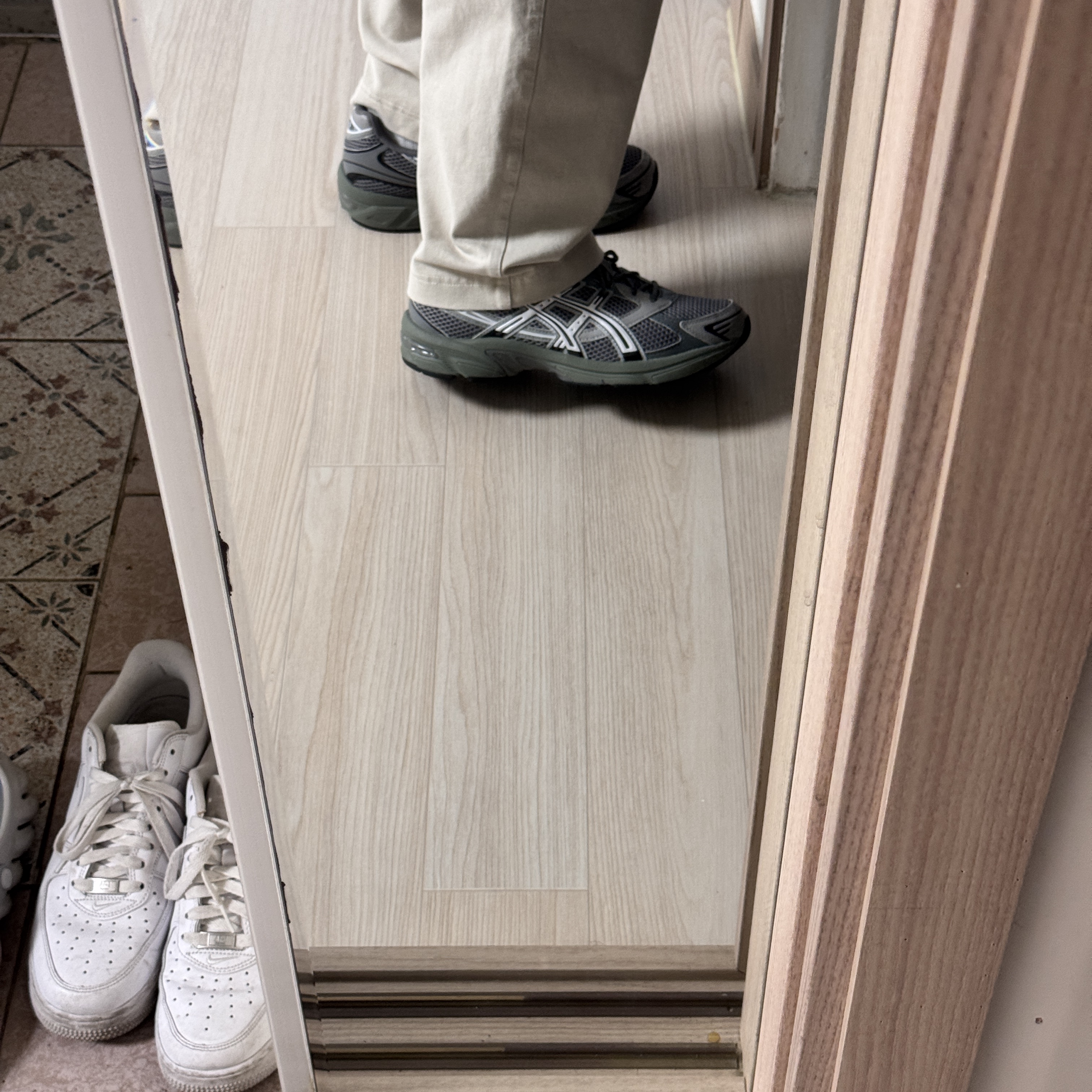Asics Gel-1130 Wild Dove White - Folder Exclusive 착용 스타일