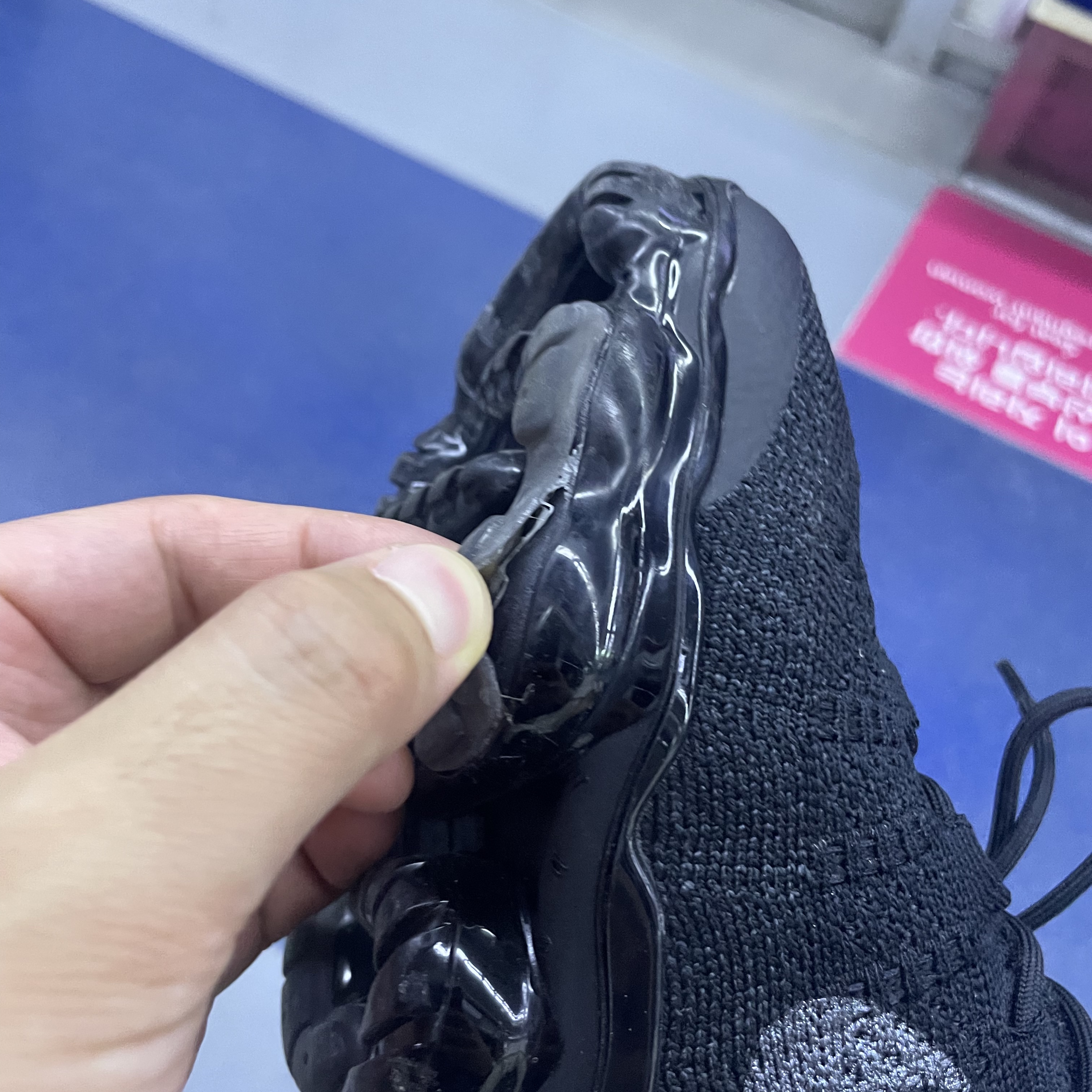Nike Air VaporMax 2023 Flyknit Triple Black 착용 스타일 - 1