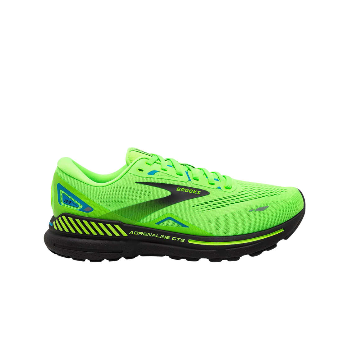 브룩스 러닝 아드레날린 GTS 23 그린 게코 그레이 - D 미디움(Brooks Running Adrenaline GTS 23 Green Gecko Grey - D Medium) - 1