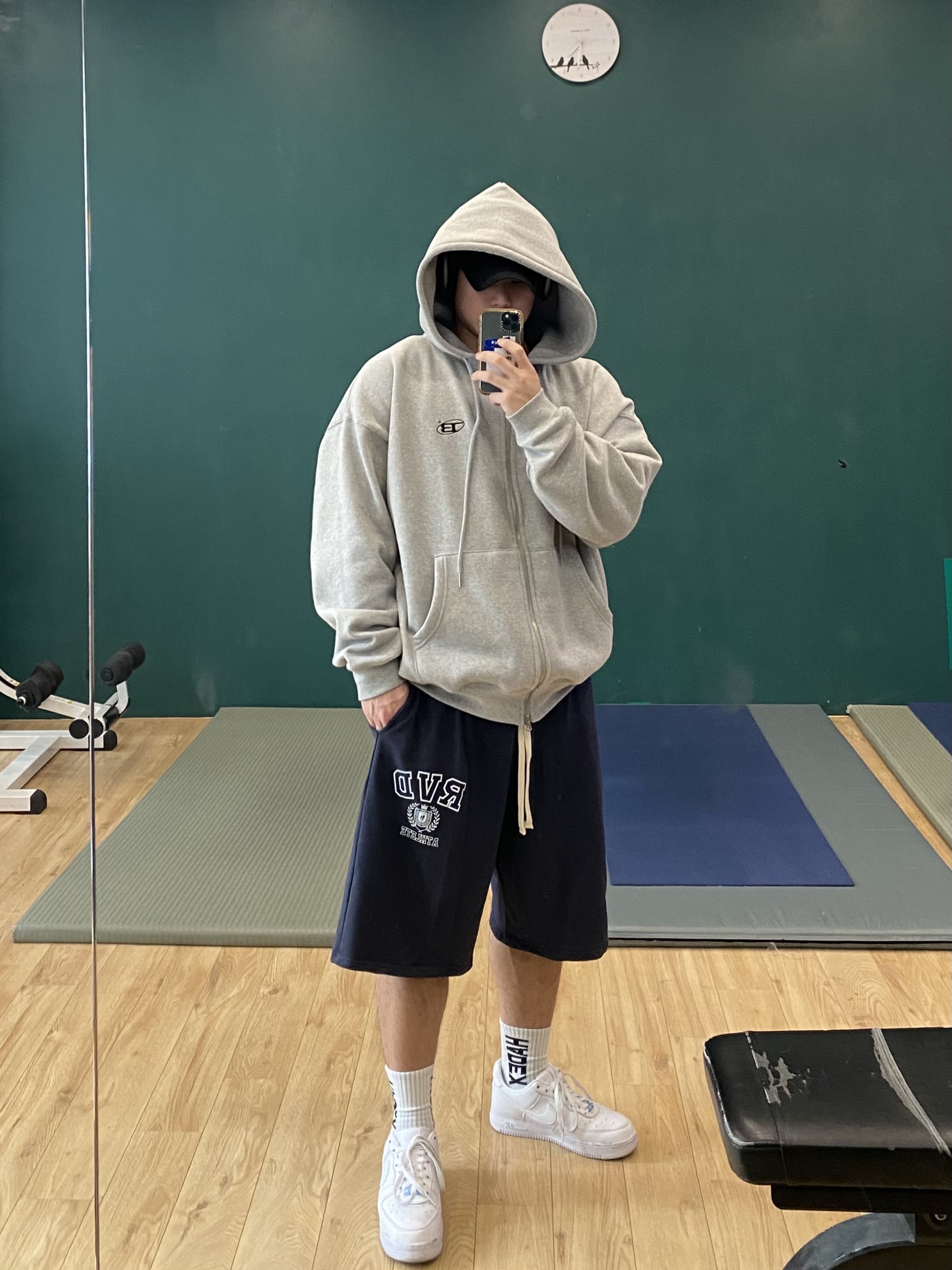 Nike x Drake Nocta Air Force 1 Low SP Certified Lover Boy White, BORN TO WIN I Was Born To Win Cap Black 착용 스타일