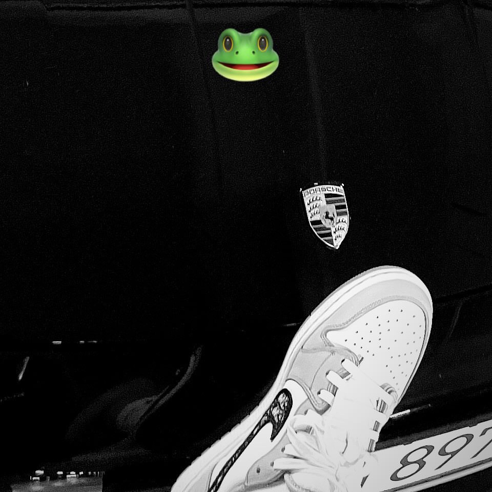 Jordan 1 x Dior Low OG, ULDD Frog Pajamas 착용 스타일 - 1
