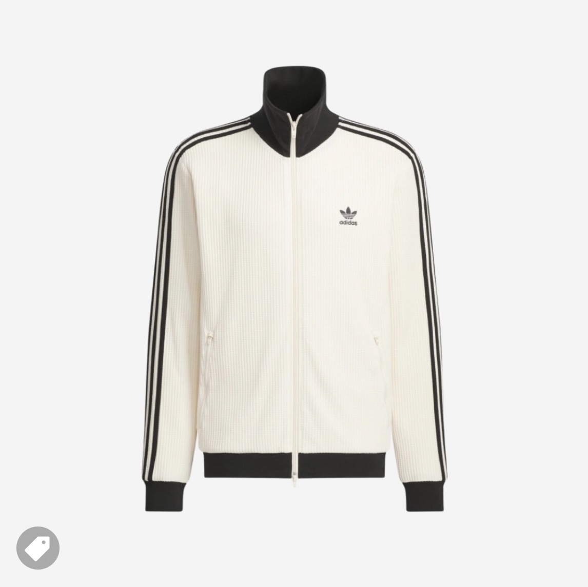 Adidas Waffle Beckenbauer Track Top Wonder White - KR Sizing 착용 스타일