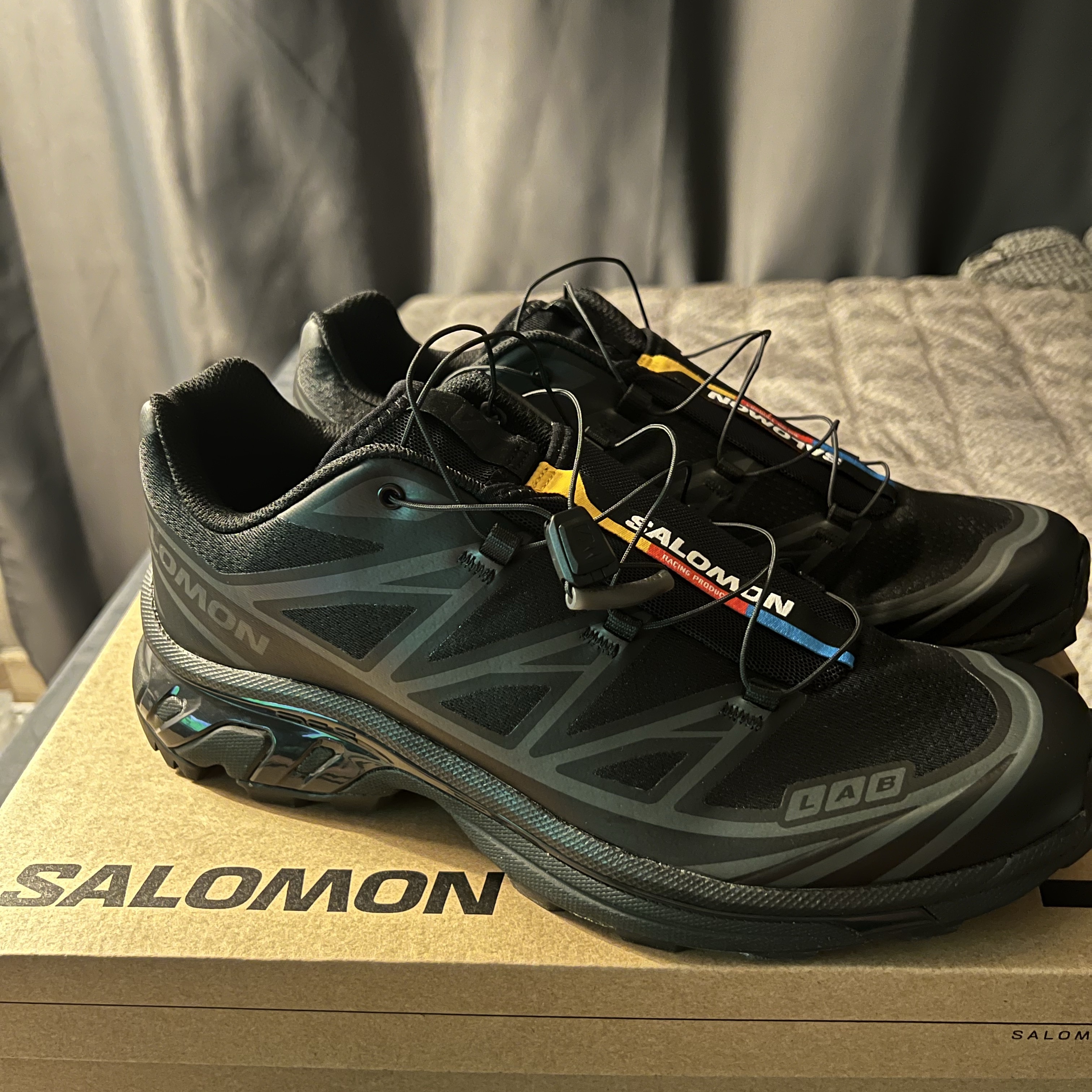 Salomon XT-6 ADV Black 착용 스타일