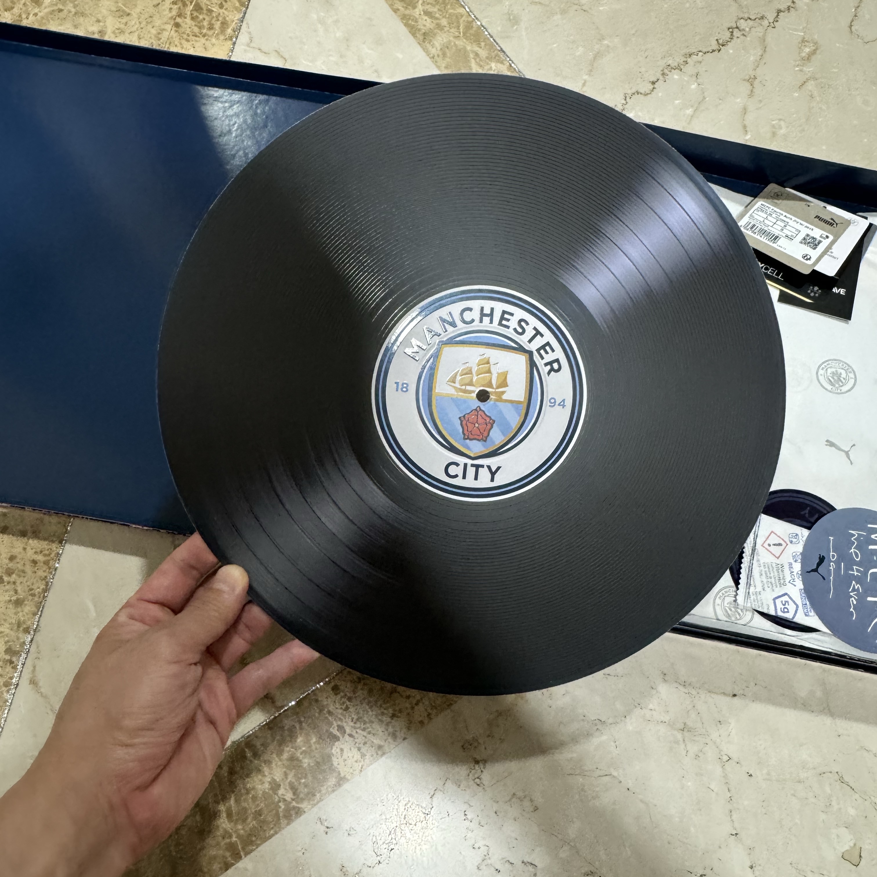 Puma Manchester City 2024/25 4th Jersey Rosebay Bold Blue (Non Marking Ver.) 착용 스타일 - 4
