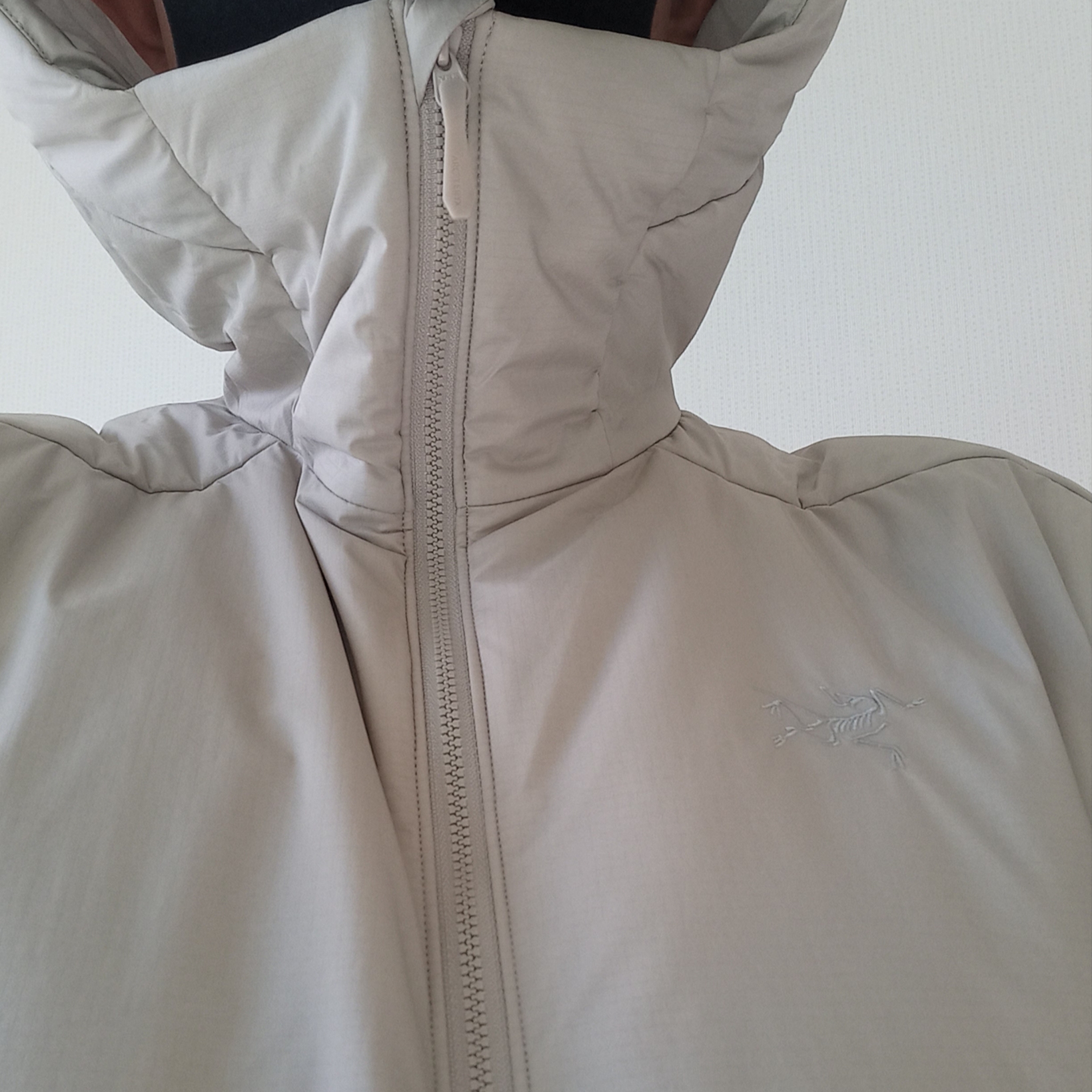 Arc'teryx Atom Heavyweight Hoody Rune, Arc'teryx Gore 5 Panel Cap Black 착용 스타일 - 10