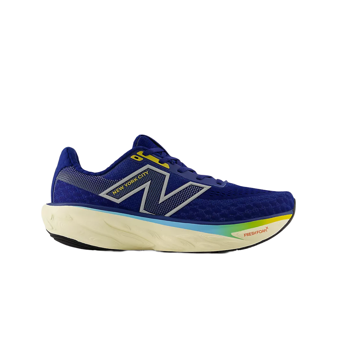 뉴발란스 프레쉬 폼 X 1080v14 TCS NYC 마라톤 화이트 하이 핑크 - D 스탠다드(New Balance Fresh Foam X 1080v14 TCS NYC Marathon White Hi Pink - D Standard) - 1