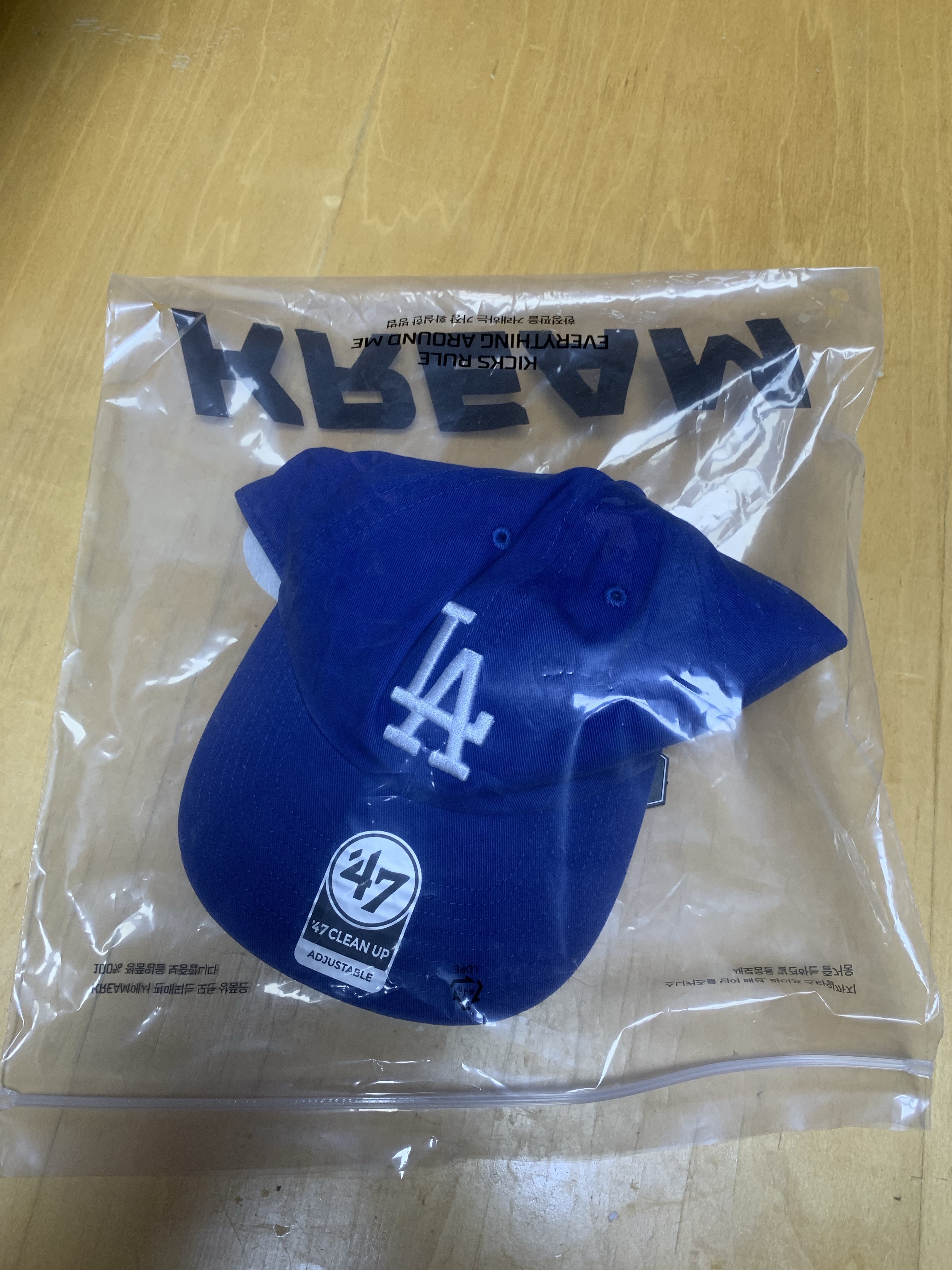 47 Brand LA Dodgers Clean Up Royal 착용 스타일
