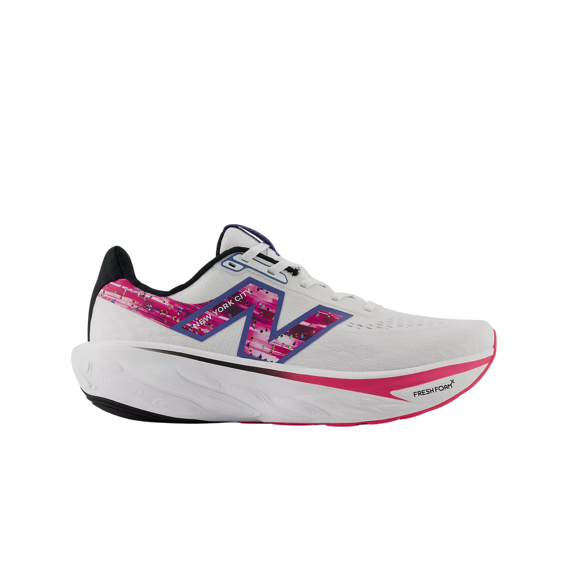 뉴발란스 프레쉬 폼 X 1080v14 화이트 하이 핑크 - D 스탠다드(New Balance Fresh Foam X 1080v14 White Hi Pink - D Standard)