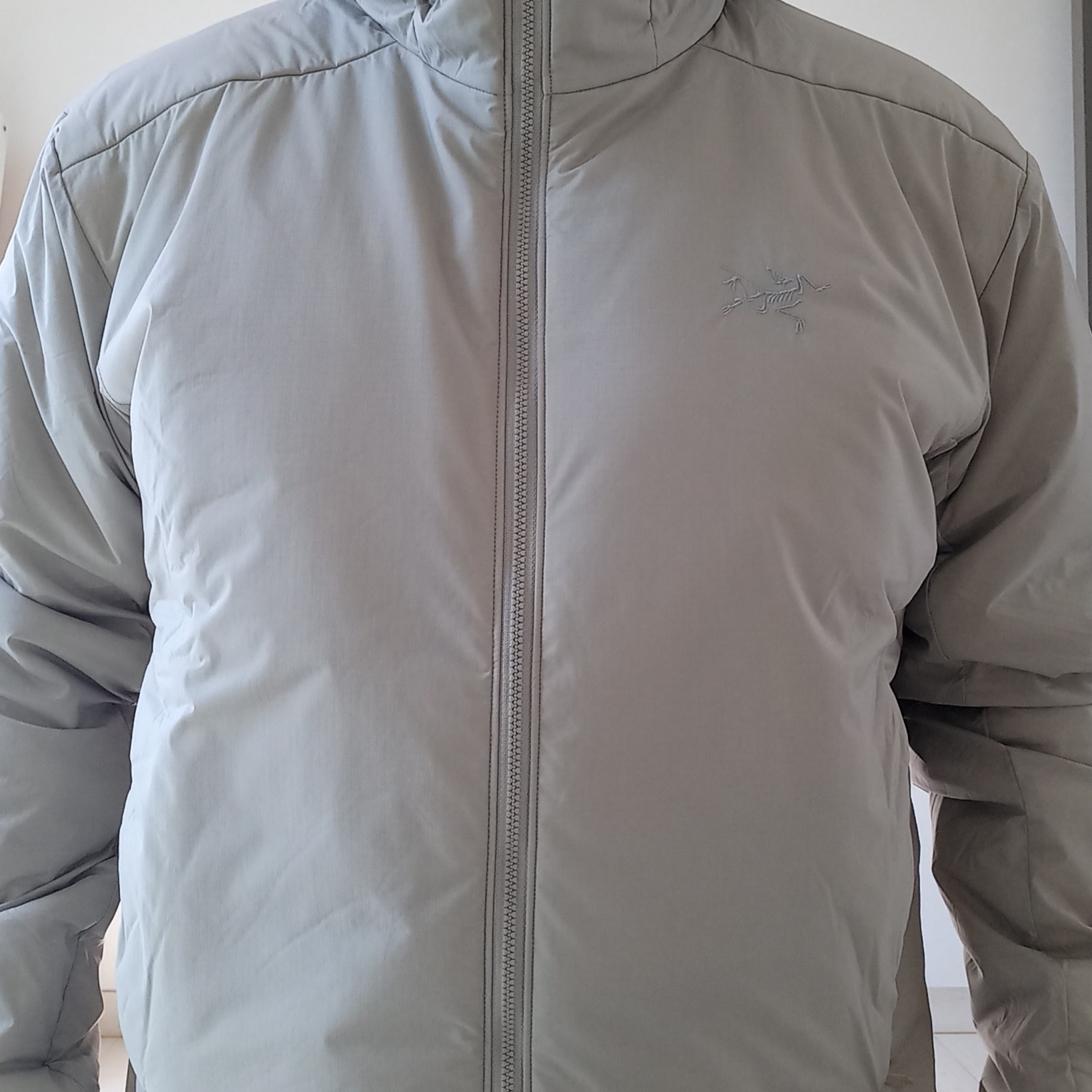 Arc'teryx Atom Heavyweight Hoody Rune, Arc'teryx Gore 5 Panel Cap Black 착용 스타일 - 6