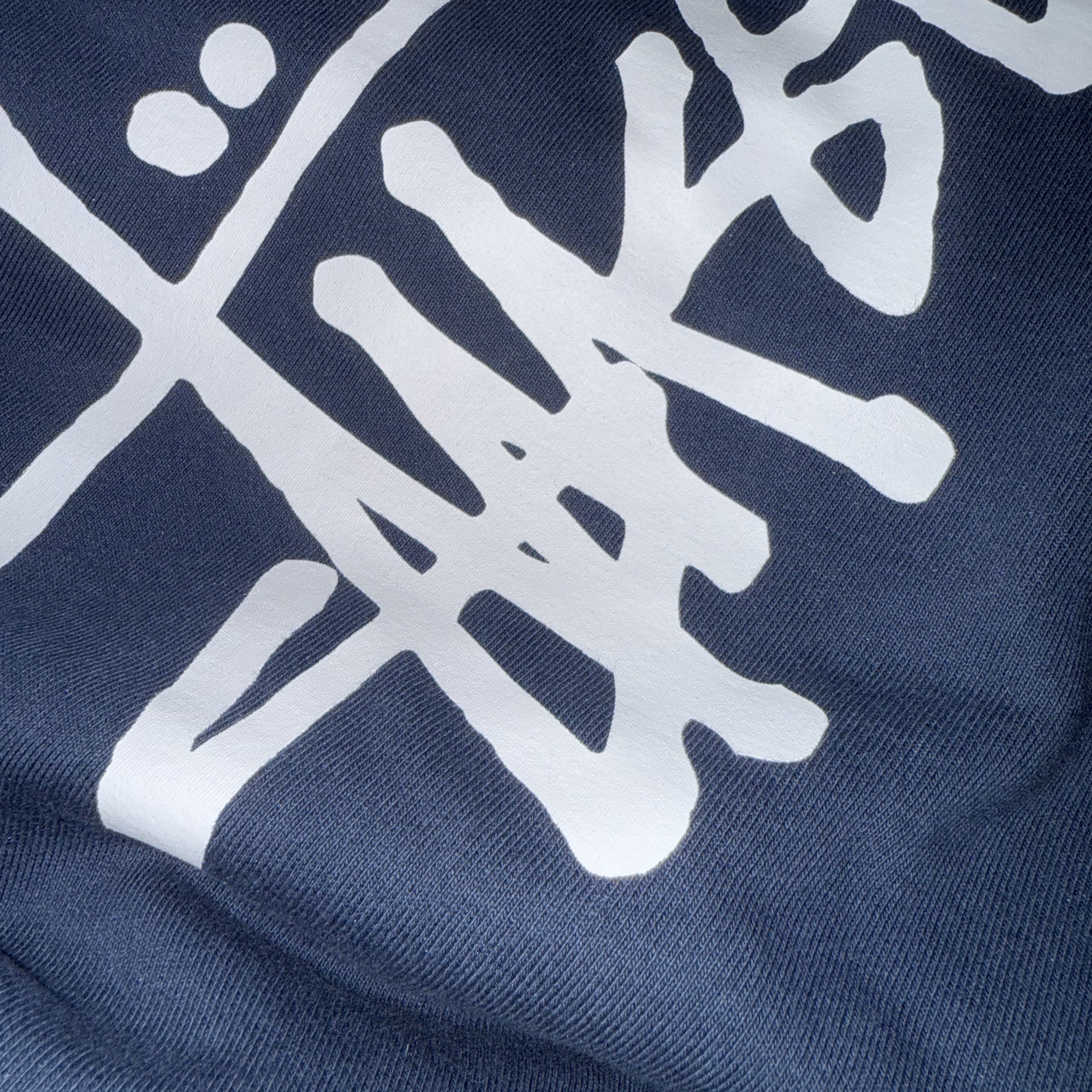 Stussy Basic Stussy Zip Hoodie Navy 2024, 2025 착용 스타일