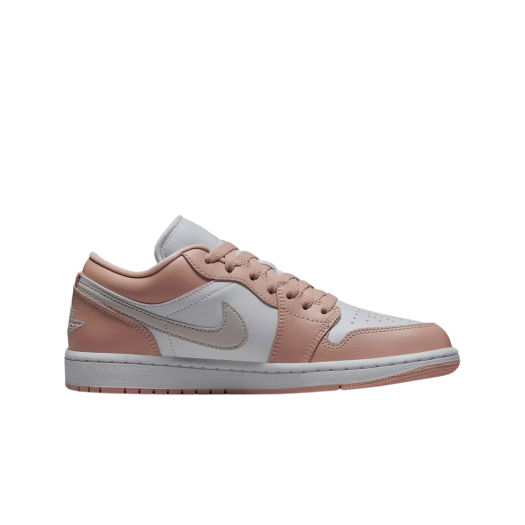 (W) Jordan 1 Low White Particle Beige