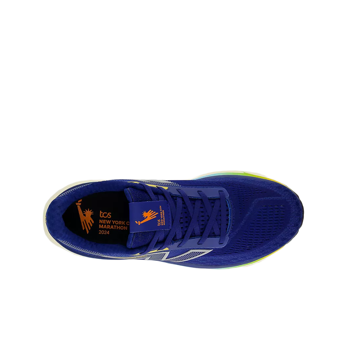 뉴발란스 프레쉬 폼 X 1080v14 TCS NYC 마라톤 화이트 하이 핑크 - 2E 와이드(New Balance Fresh Foam X 1080v14 TCS NYC Marathon White Hi Pink - 2E Wide) - 2