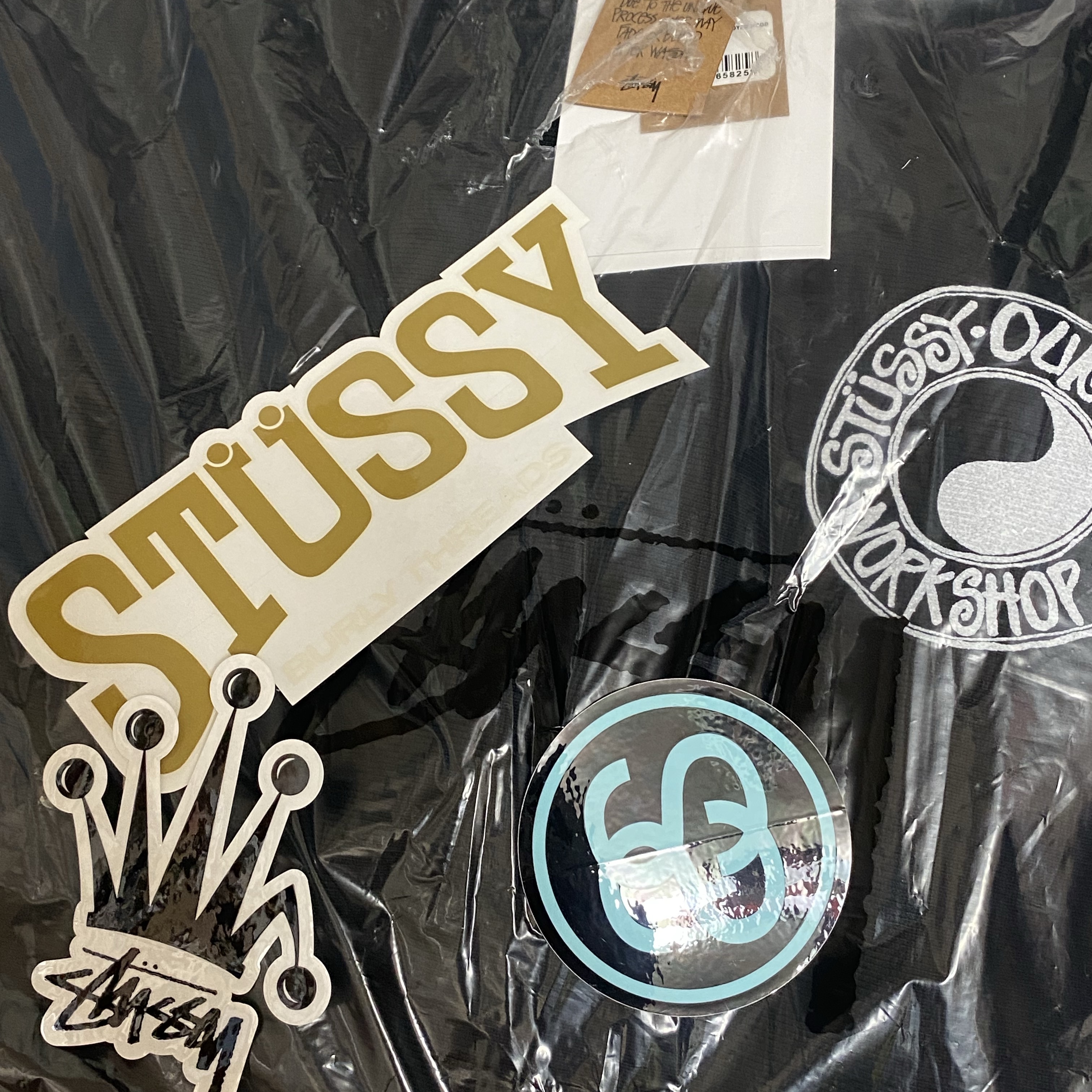 Stussy x Our Legacy Work Shop Pigment Dyed Buana Hoodie Black 착용 스타일