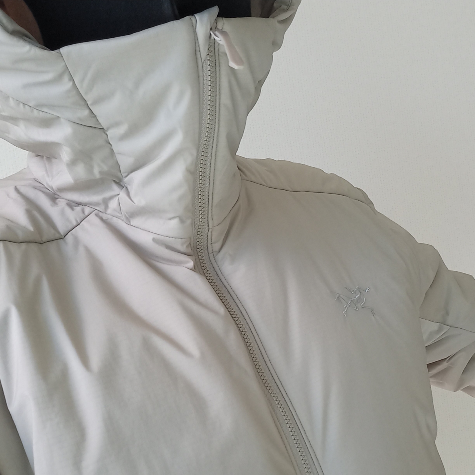 Arc'teryx Atom Heavyweight Hoody Rune, Arc'teryx Gore 5 Panel Cap Black 착용 스타일 - 7