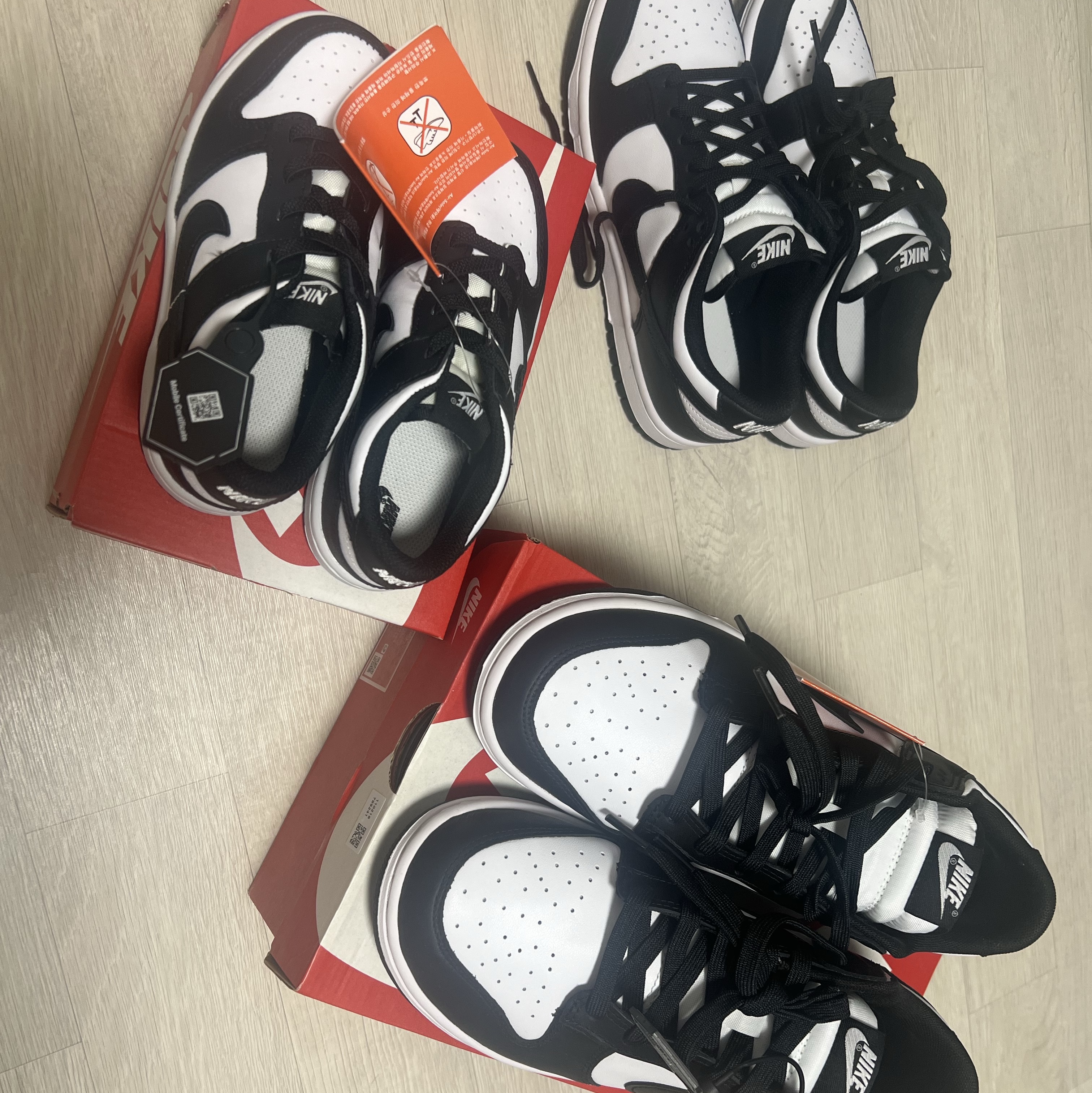 Nike Dunk Low Retro Black, (W) Nike Dunk Low Black 착용 스타일