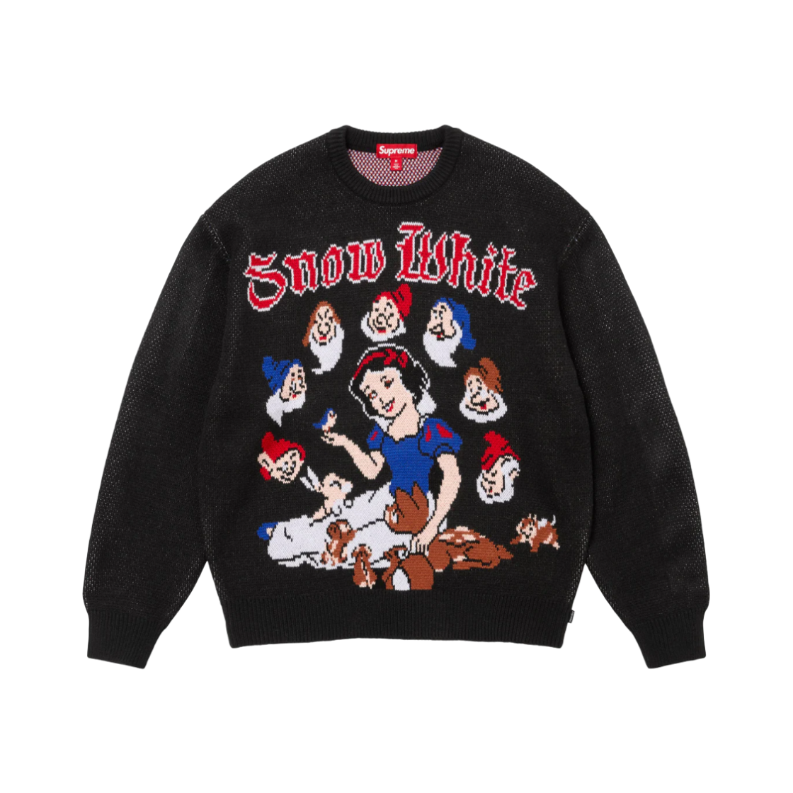 슈프림 스노우 화이트 스웨터 블랙 - 24FW | Supreme | KREAM