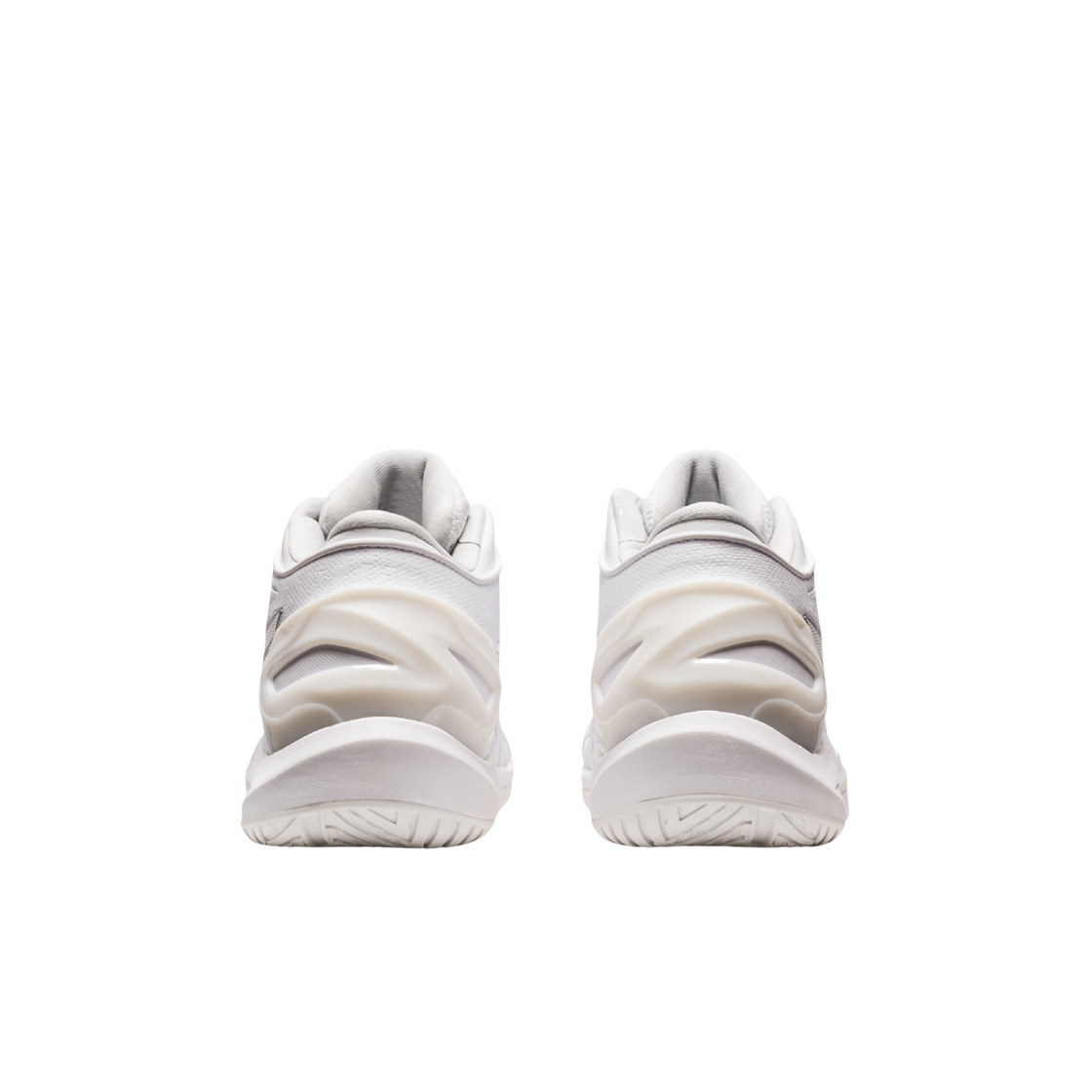 아식스 젤버스트 27 화이트 퓨어 실버 - 4E 엑스트라 와이드(Asics Gelburst 27 White Pure Silver - 4E Extra Wide) - 3