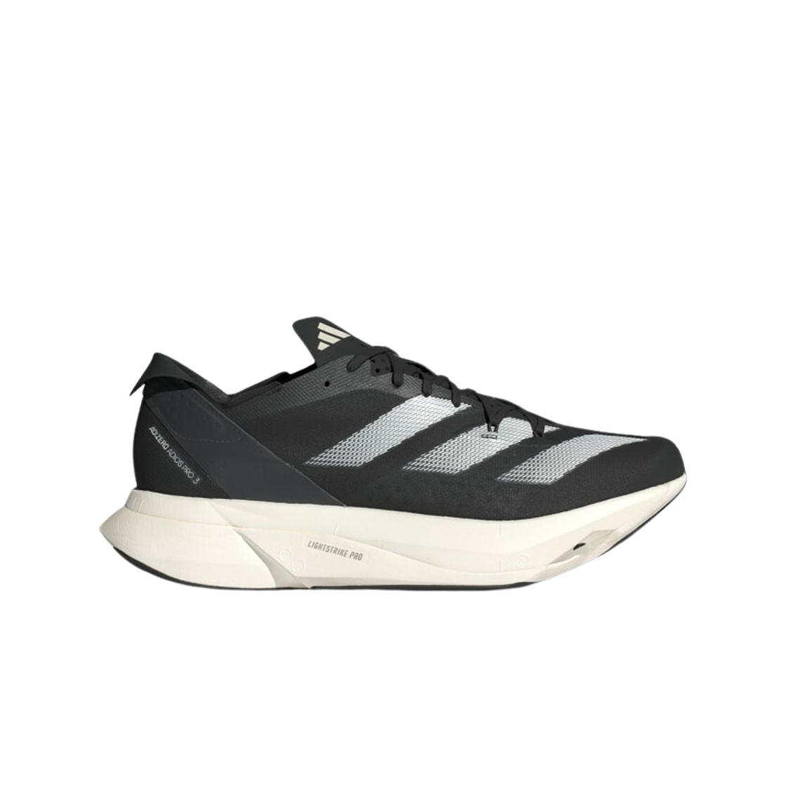 아디다스 아디제로 아디오스 프로 3 코어 블랙 제로 메탈릭(Adidas Adizero Adios Pro 3 Core Black Zero Metallic)