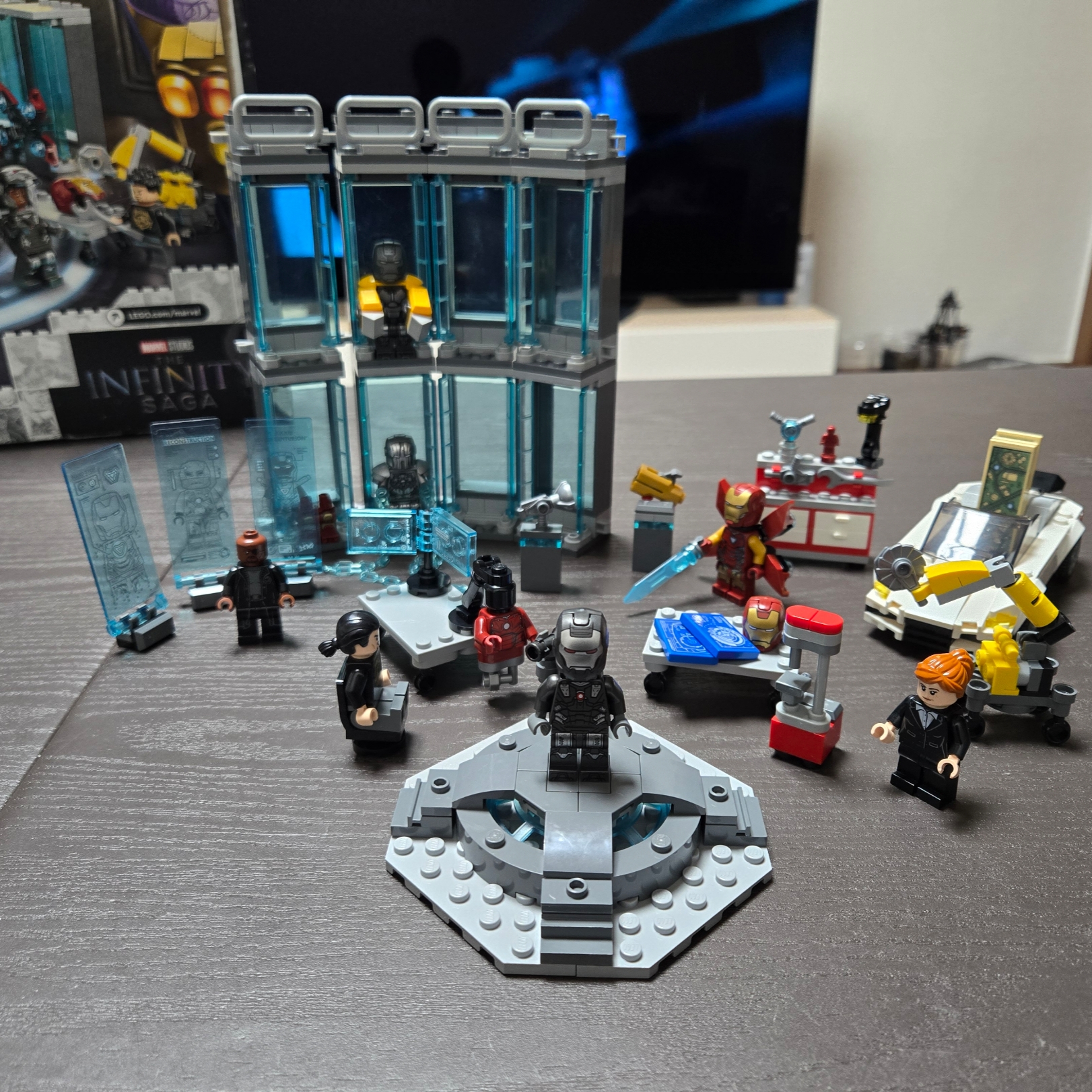 Lego Marvel Iron Man Armory 착용 스타일