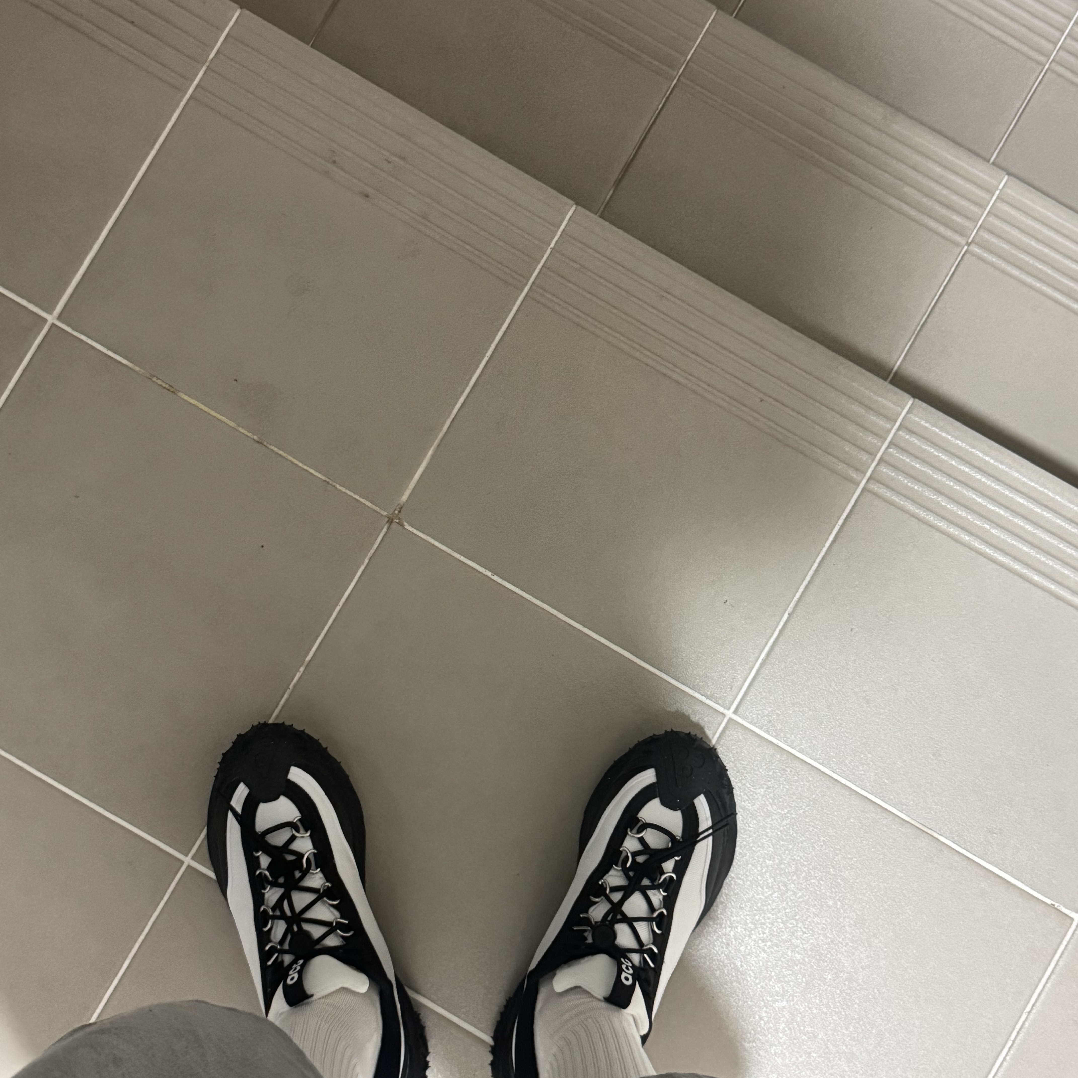Nike x Comme des Garcons Homme Plus ACG Mountain Fly 2 Low Black White 착용 스타일