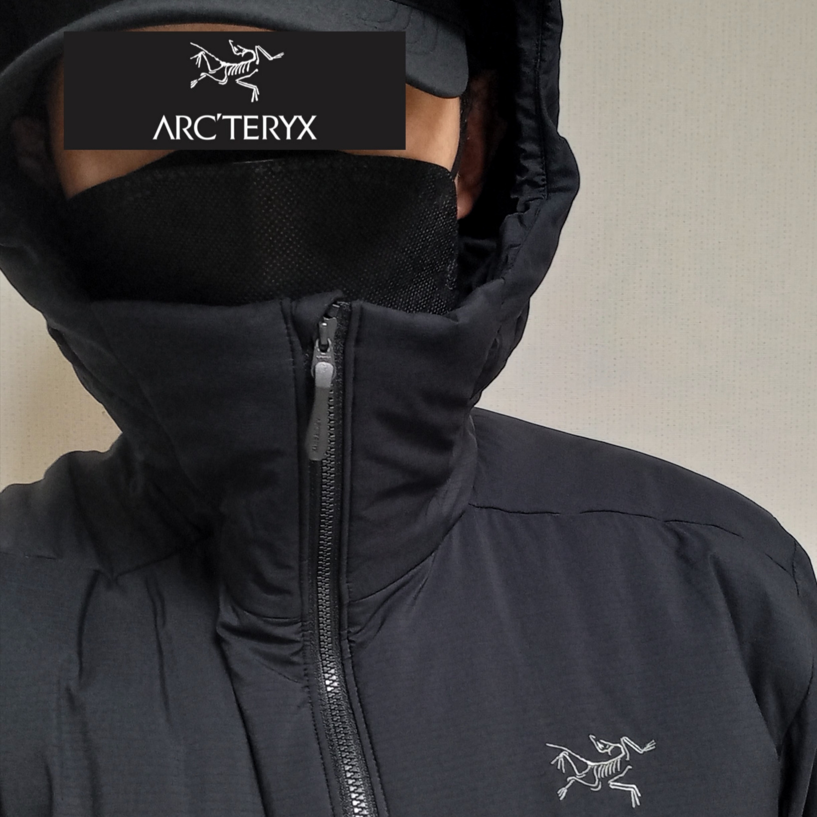 Arc'teryx Atom Heavyweight Hoody Black, Arc'teryx Small Bird Cap Black ์ฐฉ์ฉ ์คํ์ผ - 1