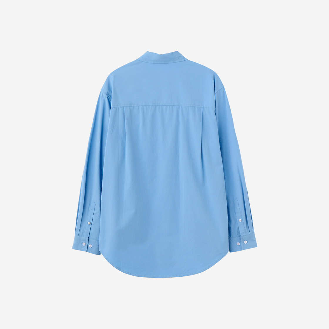 제너럴아이디어 유니섹스 뉴클래식 포플린 셔츠 스카이블루(General Idea unisex new classic poplin shirts sky blue) - 2