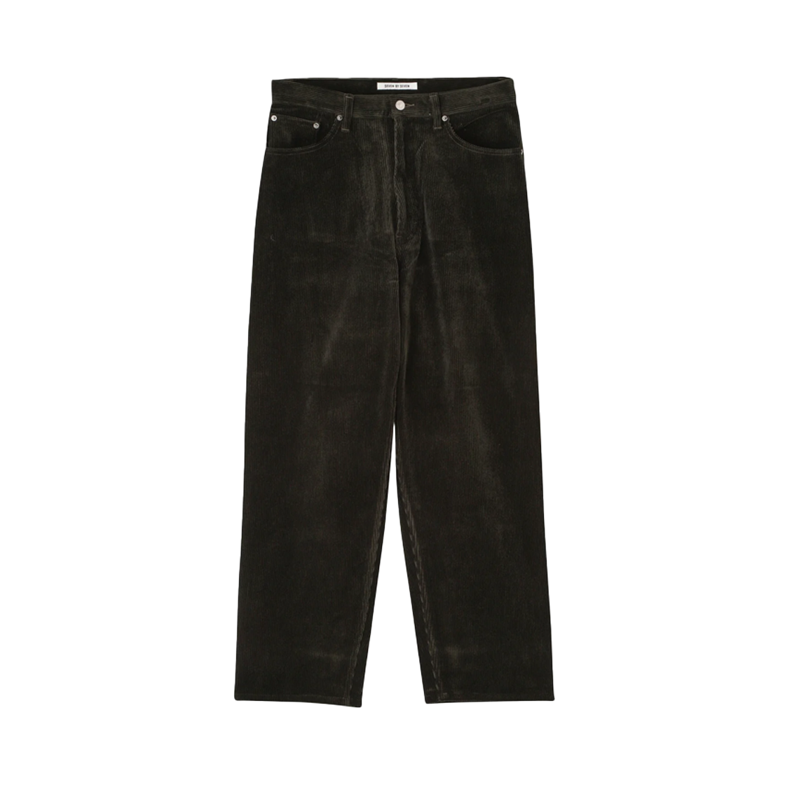 KM4DPALSS04OL Seven By Seven Corduroy Wide Pants Olive - 24FW