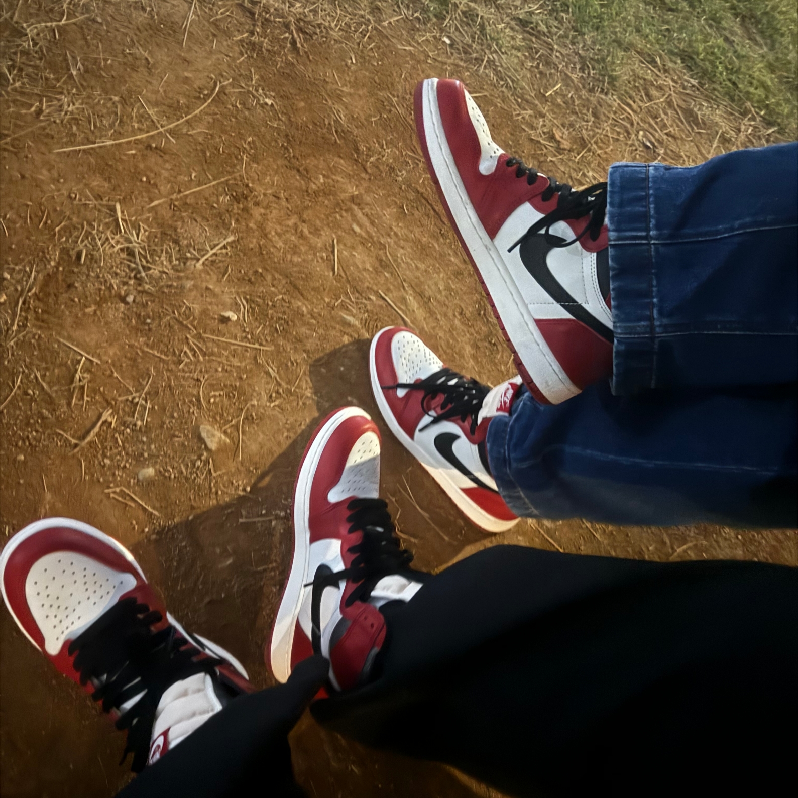 (GS) Jordan 1 Retro High OG Chicago 2022, Jordan 1 Retro High OG Chicago 2022 착용 스타일