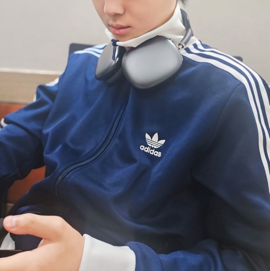 Adidas Adicolor Classic Beckenbauer Track Top Night Indigo - KR Sizing 착용 스타일