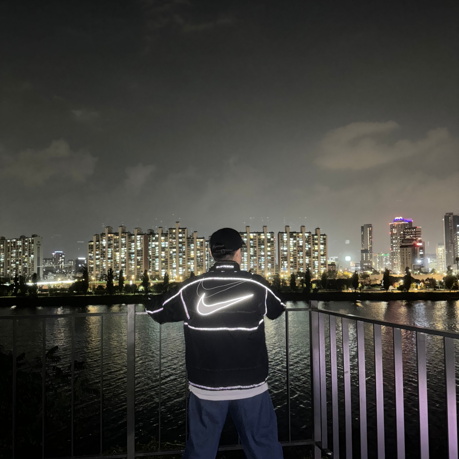 Jordan 1 Retro High OG Chicago 2022, Supreme x Nike Ripstop Pullover Black - 24SS 착용 스타일 - 2