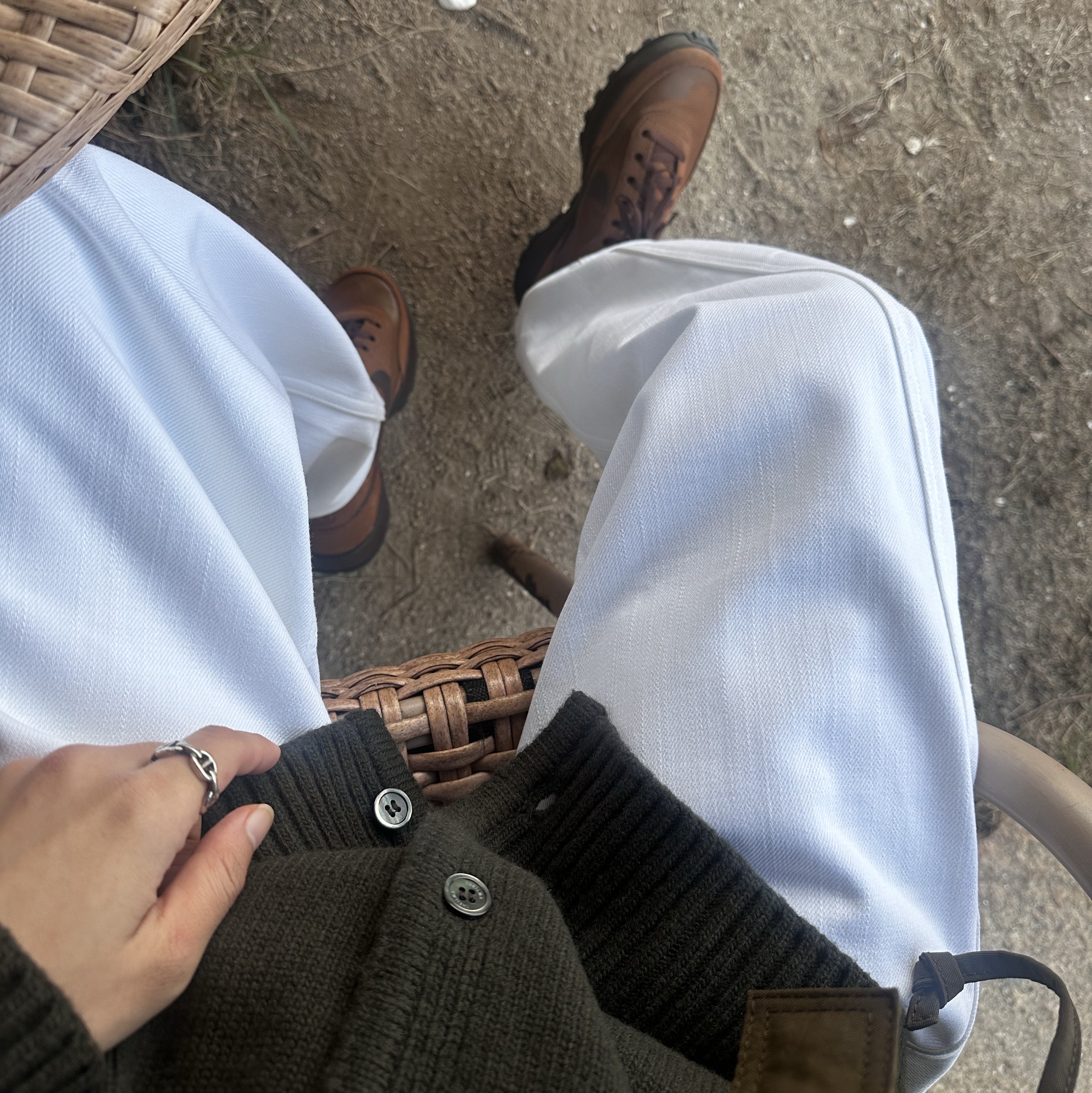 Nike x Tom Sachs General Purpose Shoe Brown, (W) Hermes Small Chaine D'Ancre Enchainee Ring Sterling Silver 착용 스타일 - 3