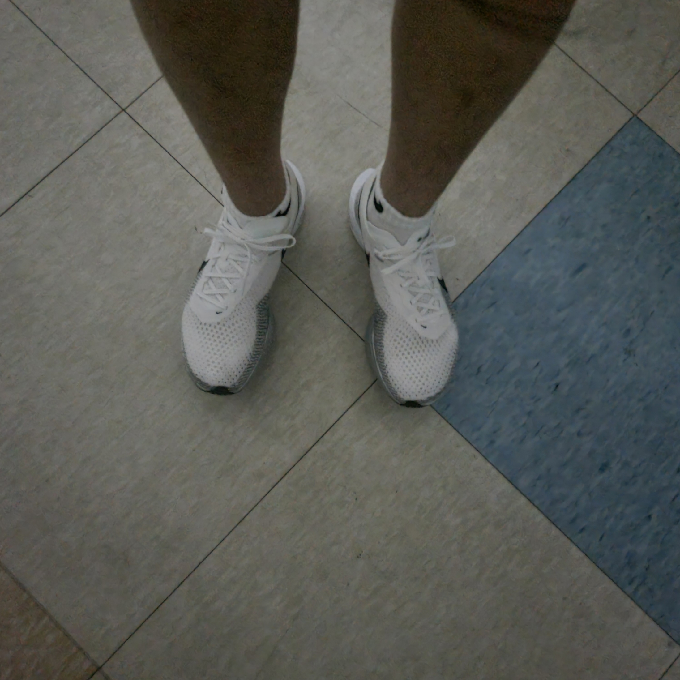 Nike ZoomX Vaporfly Next% 3 White Grey 착용 스타일