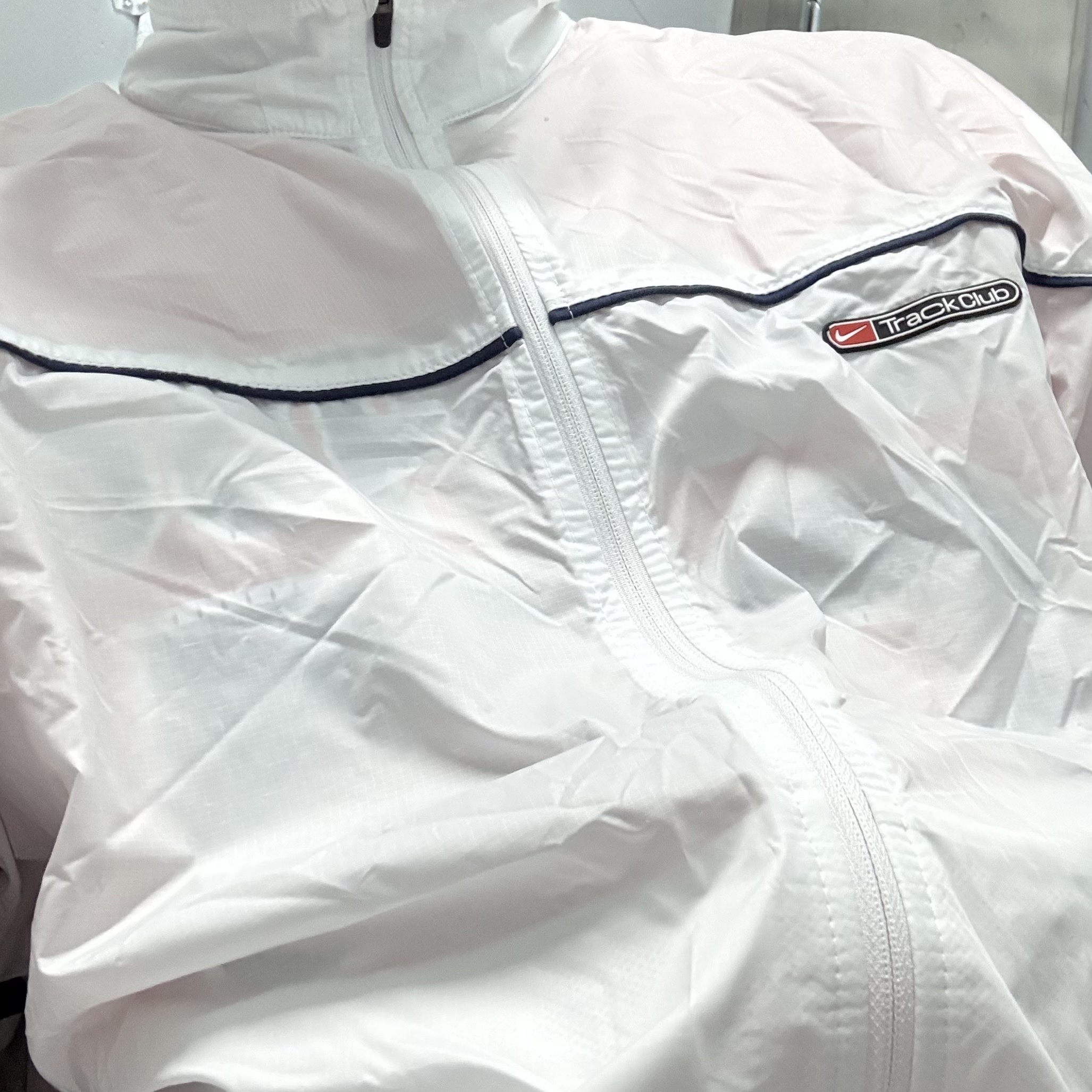 Nike Track Club Storm-Fit Running Jacket Summit White - Asia 착용 스타일