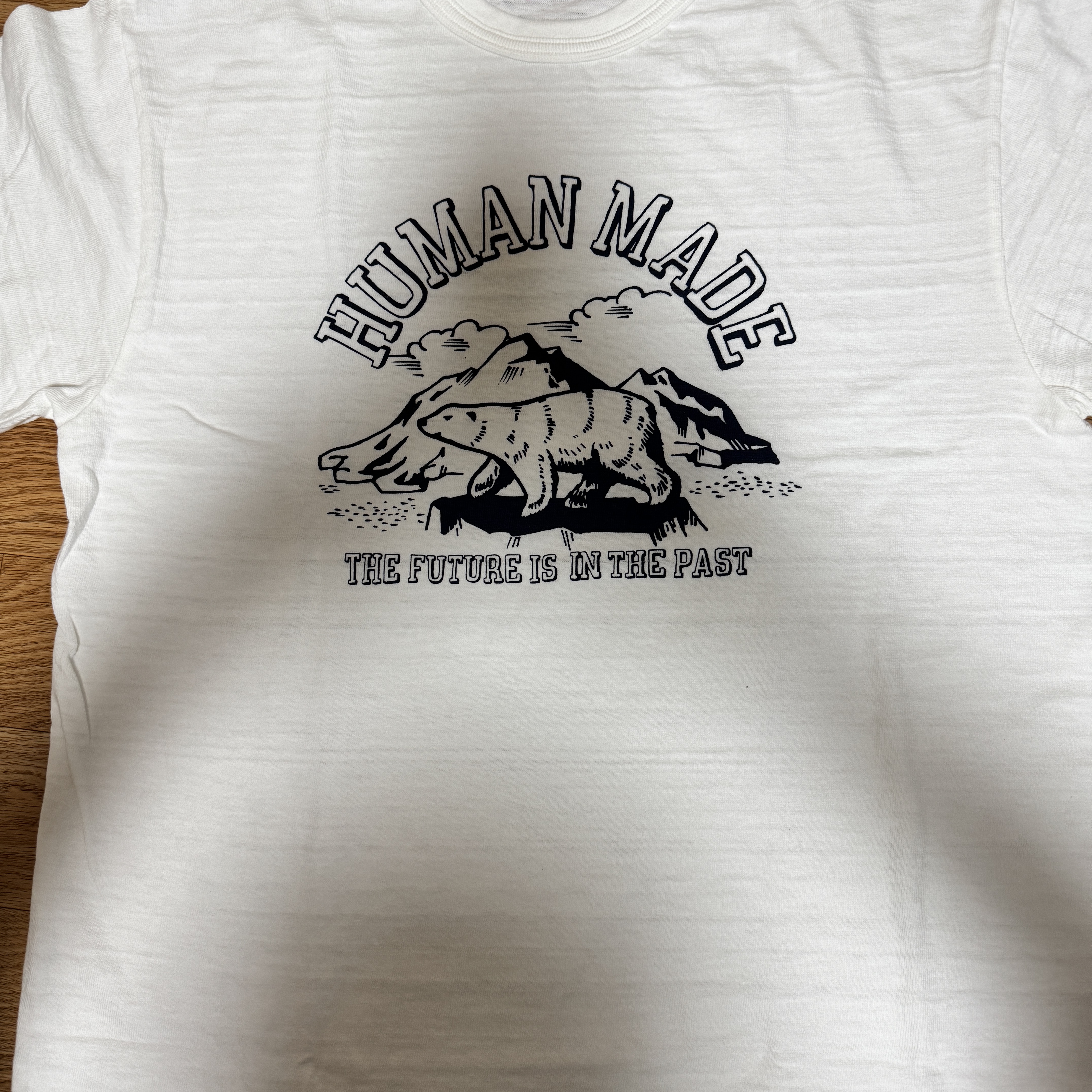 Human Made Graphic T-Shirt #20 White 착용 스타일 - 1
