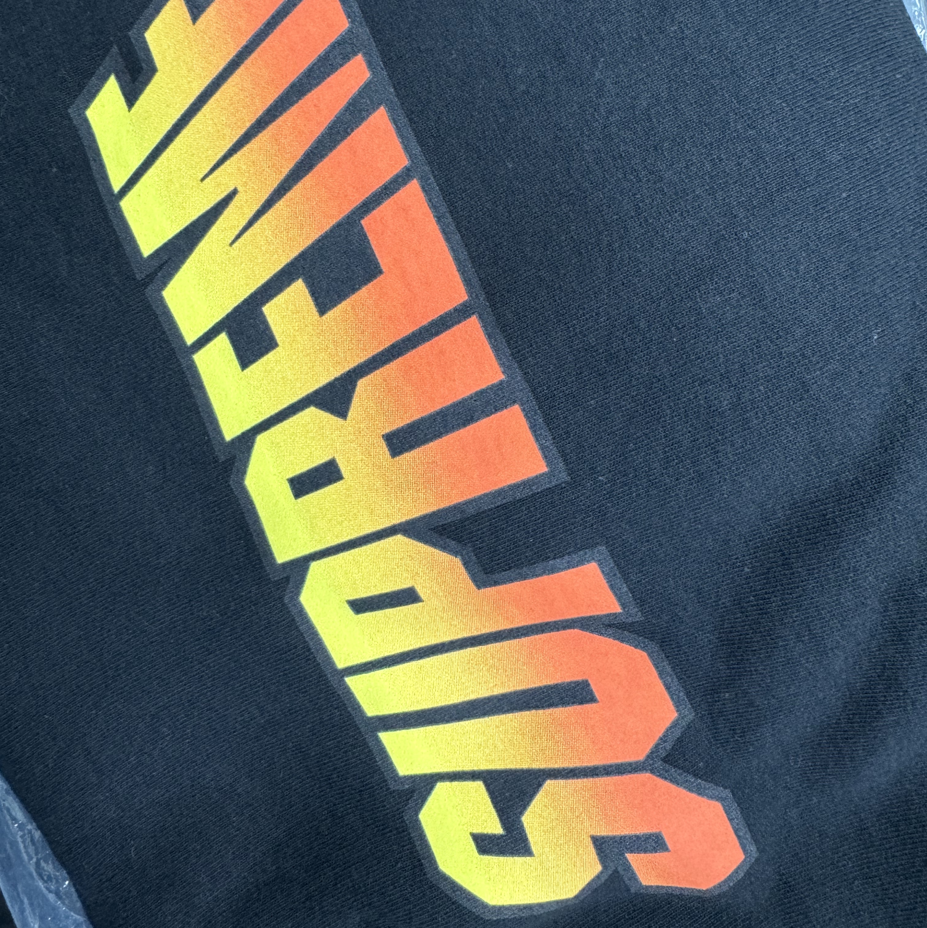 Supreme Gradient Hooded Sweatshirt Black - 24SS 착용 스타일