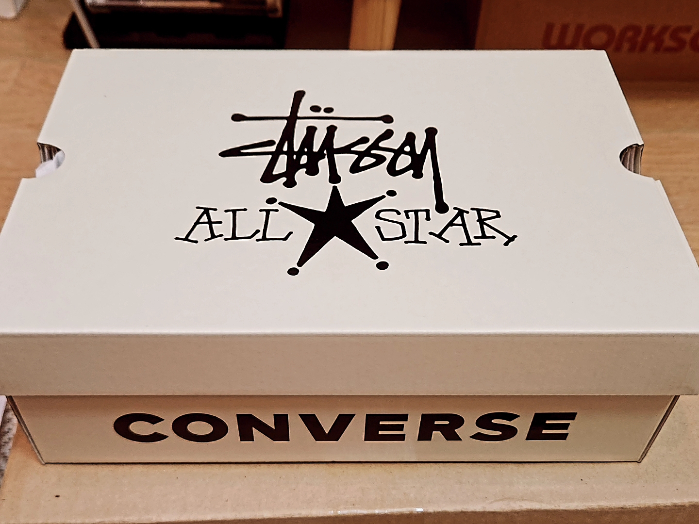 Converse x Stussy Chuck 70 High Leather Snakeskin 착용 스타일 - 5