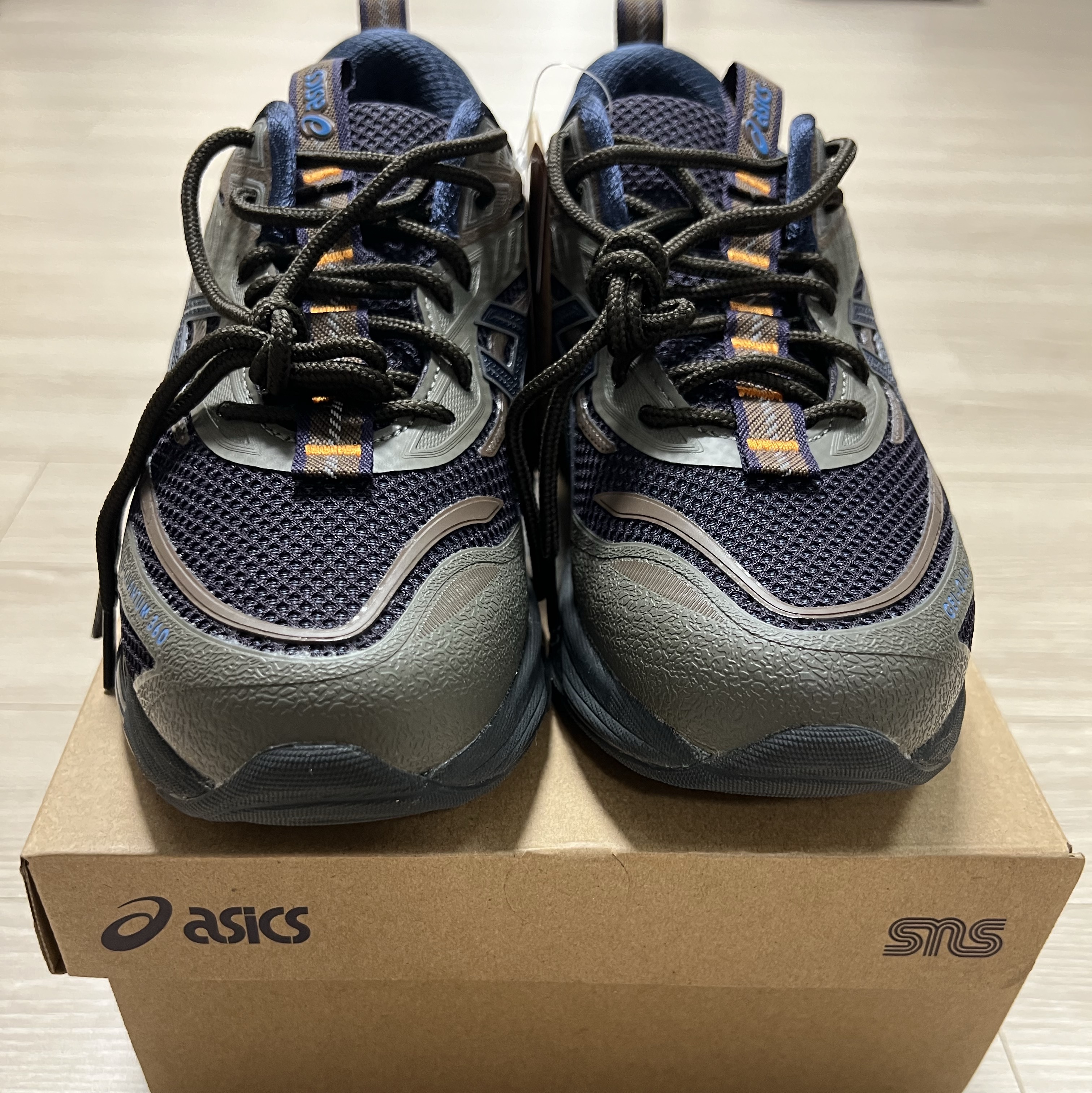 Asics x SNS Gel-Quantum 360 VIII Night Shade Midnight 착용 스타일 - 2