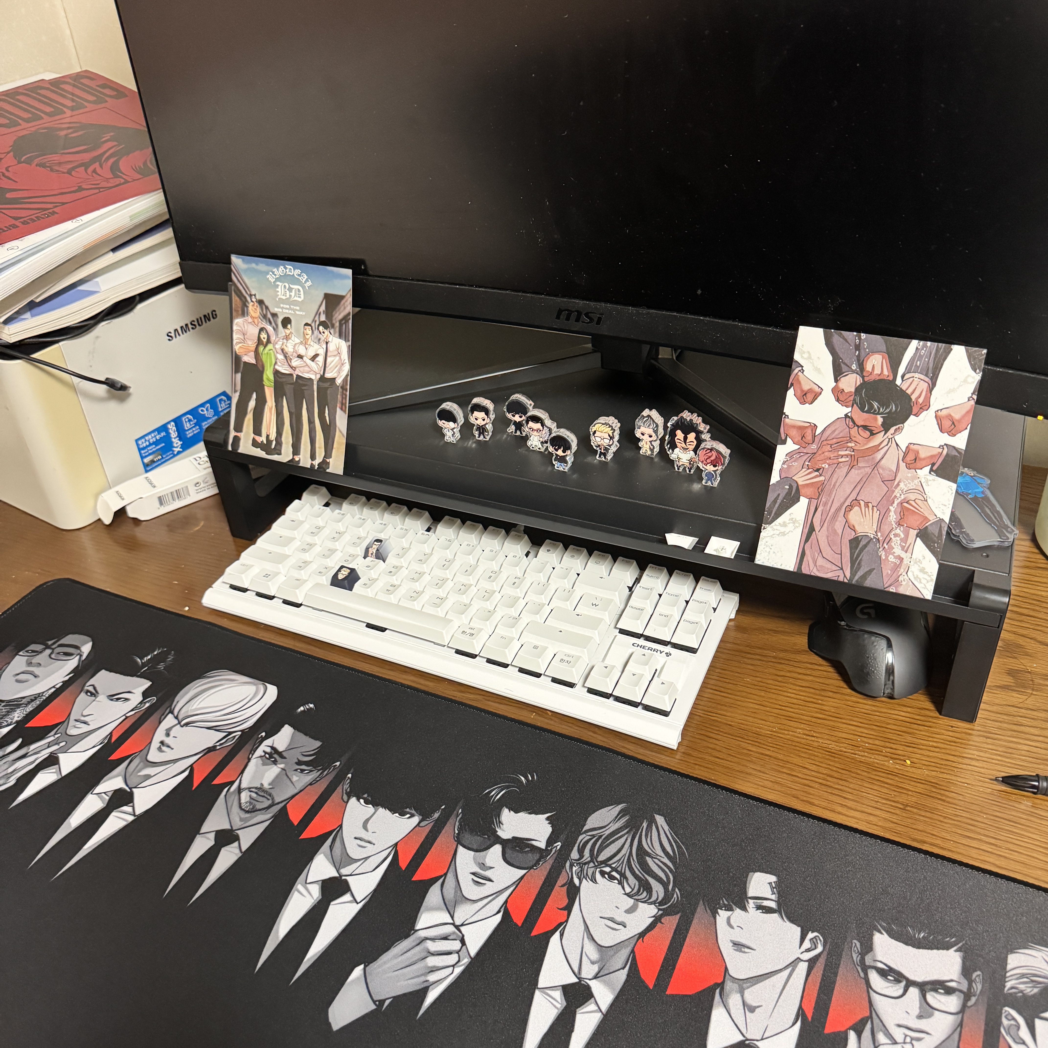 Lookism Large Mouse Pad Ver. 2 착용 스타일 - 2