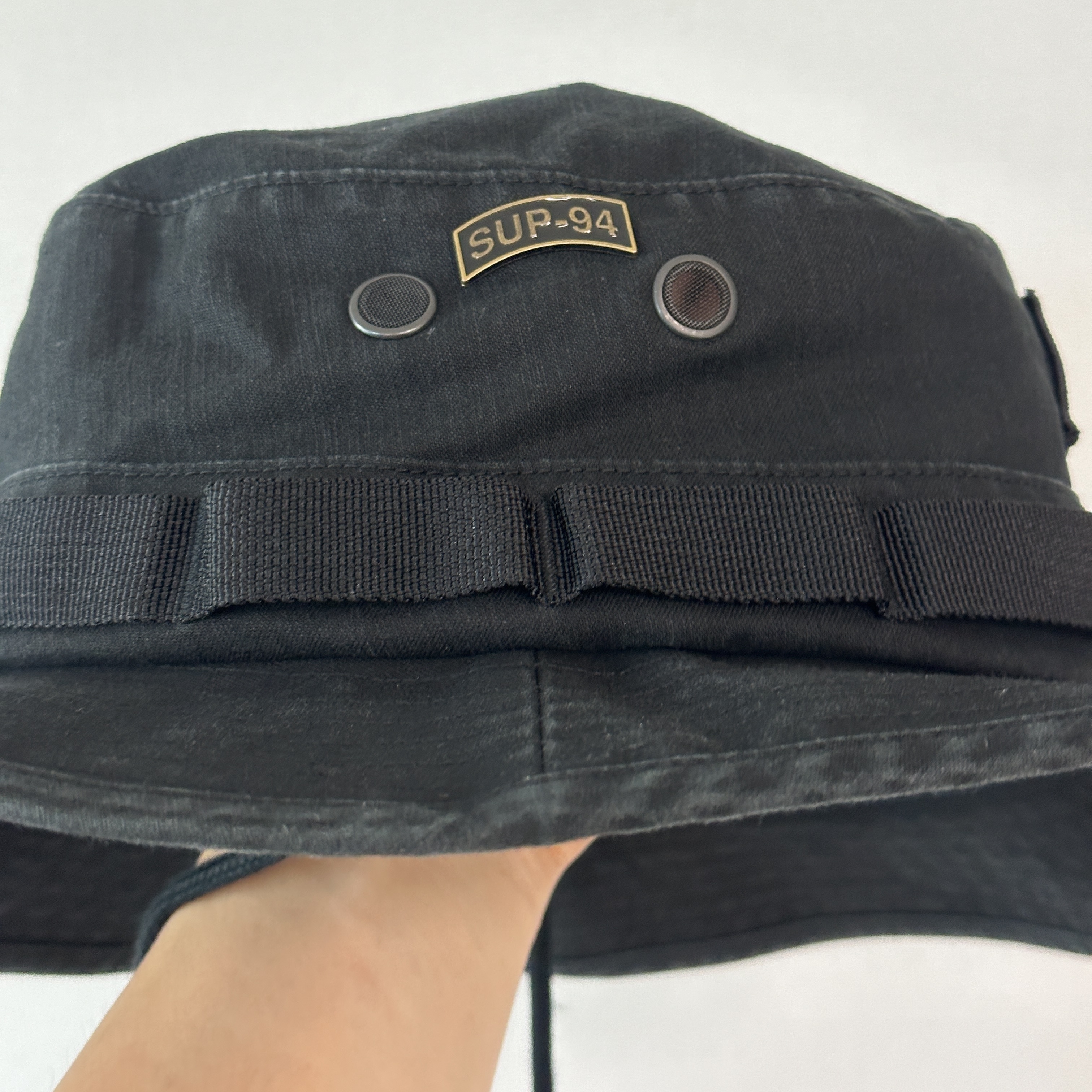 Supreme Military Boonie Black - 24FW 착용 스타일 - 3