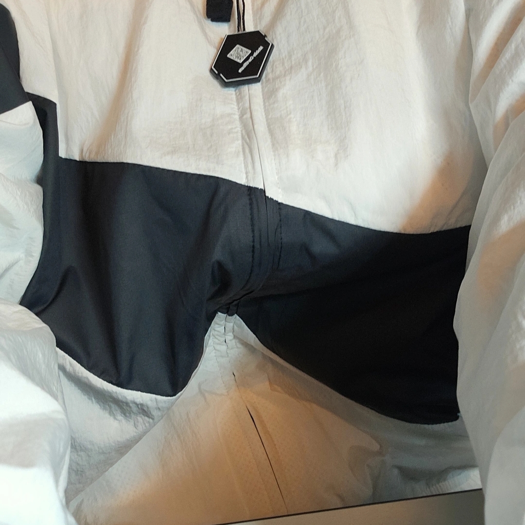 Nike NSW Big Swoosh Woven Jacket White - Asia 착용 스타일