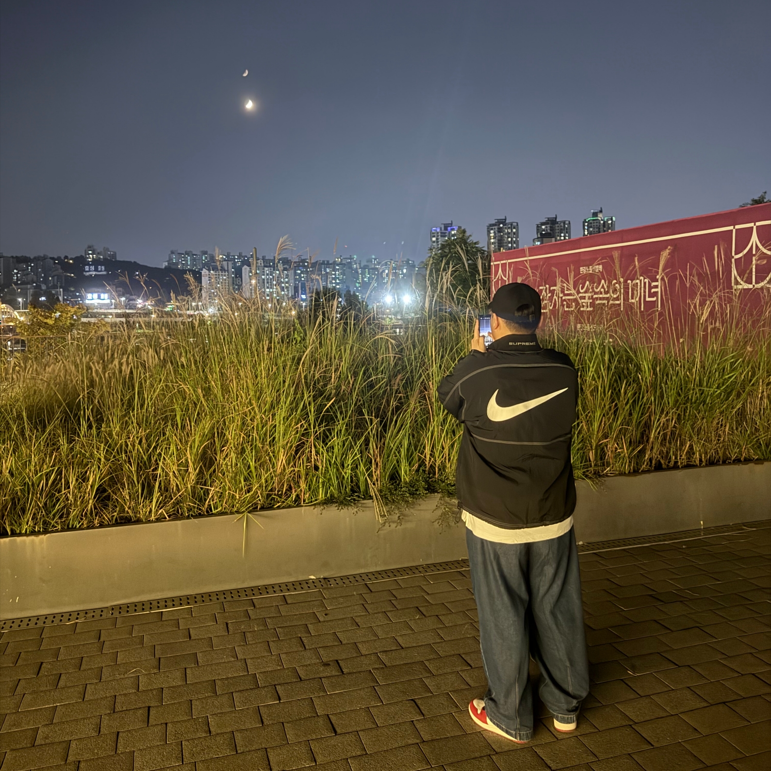 Jordan 1 Retro High OG Chicago 2022, Supreme x Nike Ripstop Pullover Black - 24SS 착용 스타일 - 1