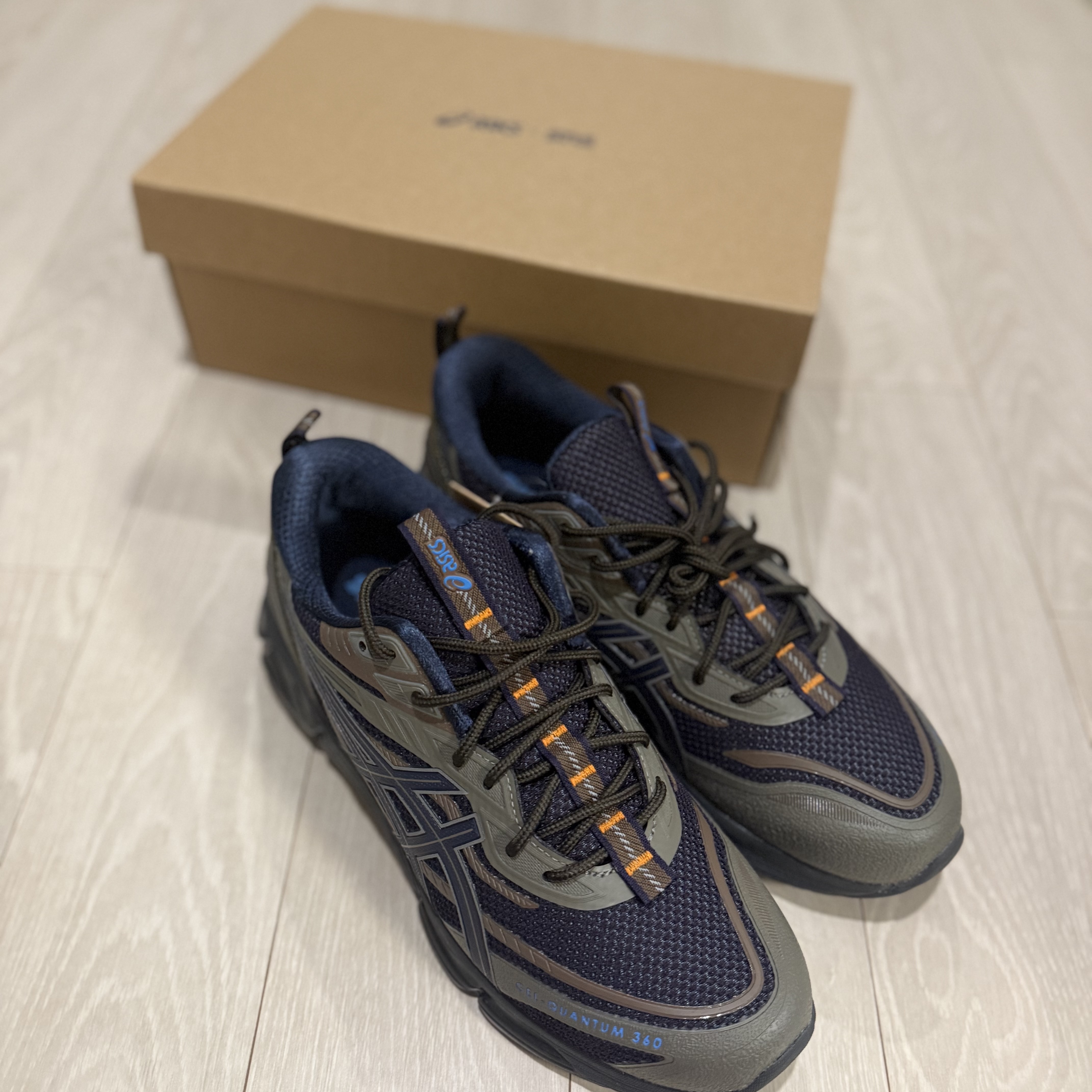 Asics x SNS Gel-Quantum 360 VIII Night Shade Midnight 착용 스타일