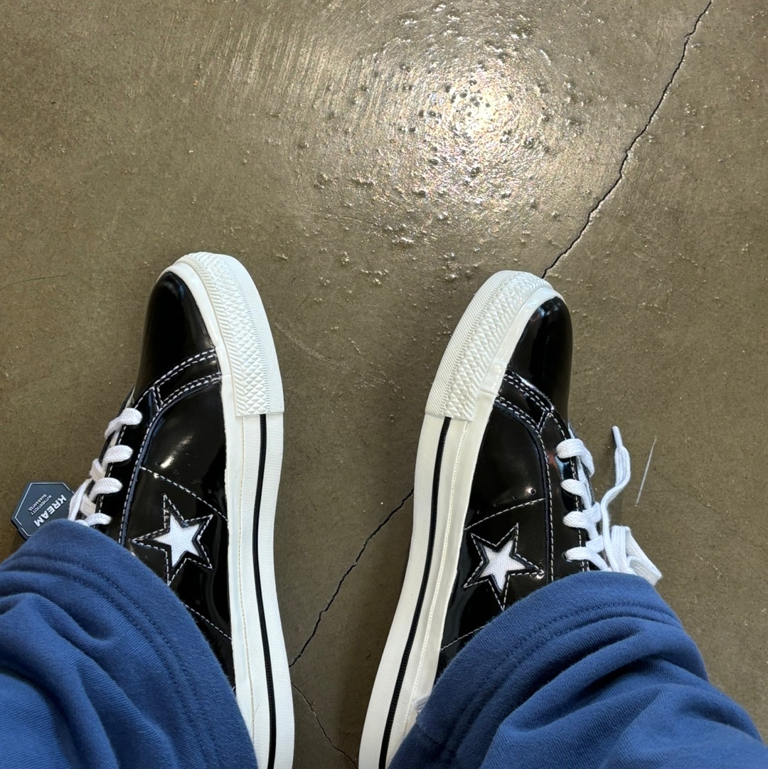 Converse One Star Ox Black 착용 스타일